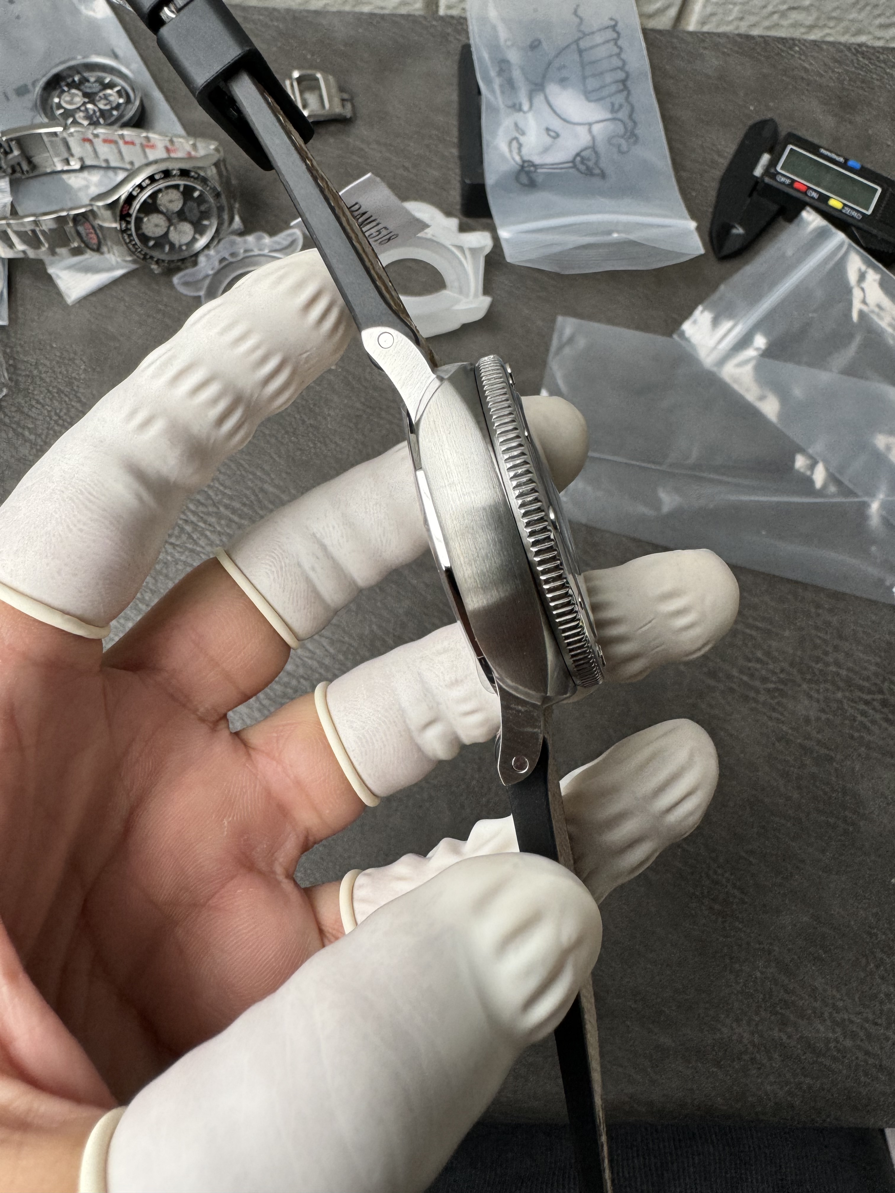 Super Clone 1:1 Panerai Submersible PAM1518 Navy SEALs – 44mm / Black Dial / Camo Strap