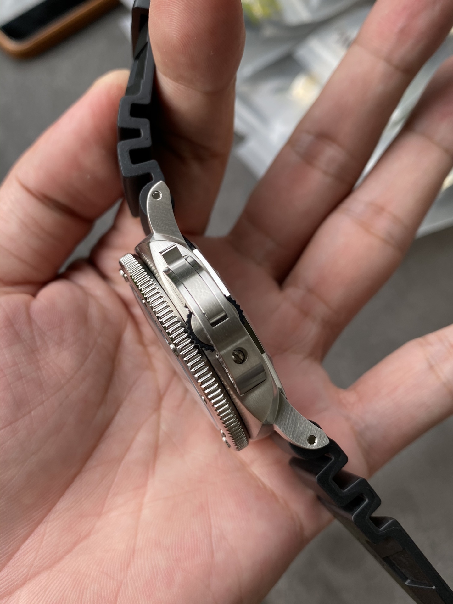 Super Clone 1:1 Panerai Submersible PAM01323 – Navy Seals Edition / Black Dial