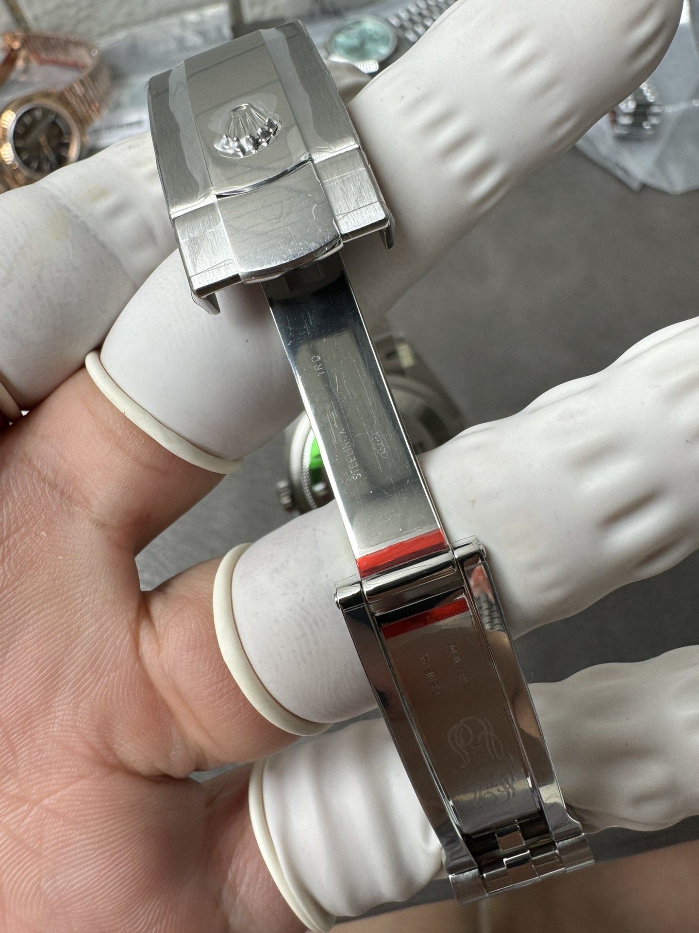 Super Clone Rolex 1:1 Datejust 36mm Green Dial Roman Numerals 116200 3235 Movement