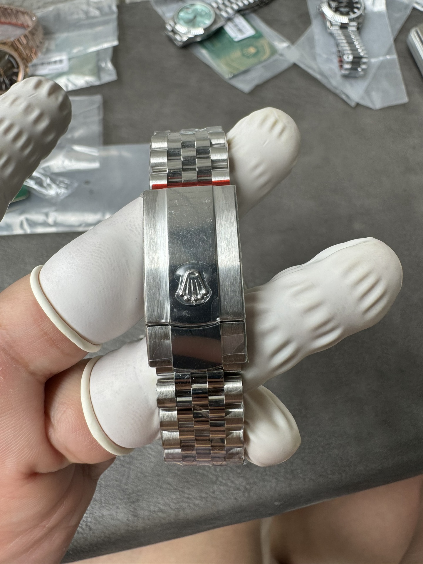 Super Clone Rolex 1:1 Datejust 36mm Green Dial Roman Numerals 116200 3235 Movement