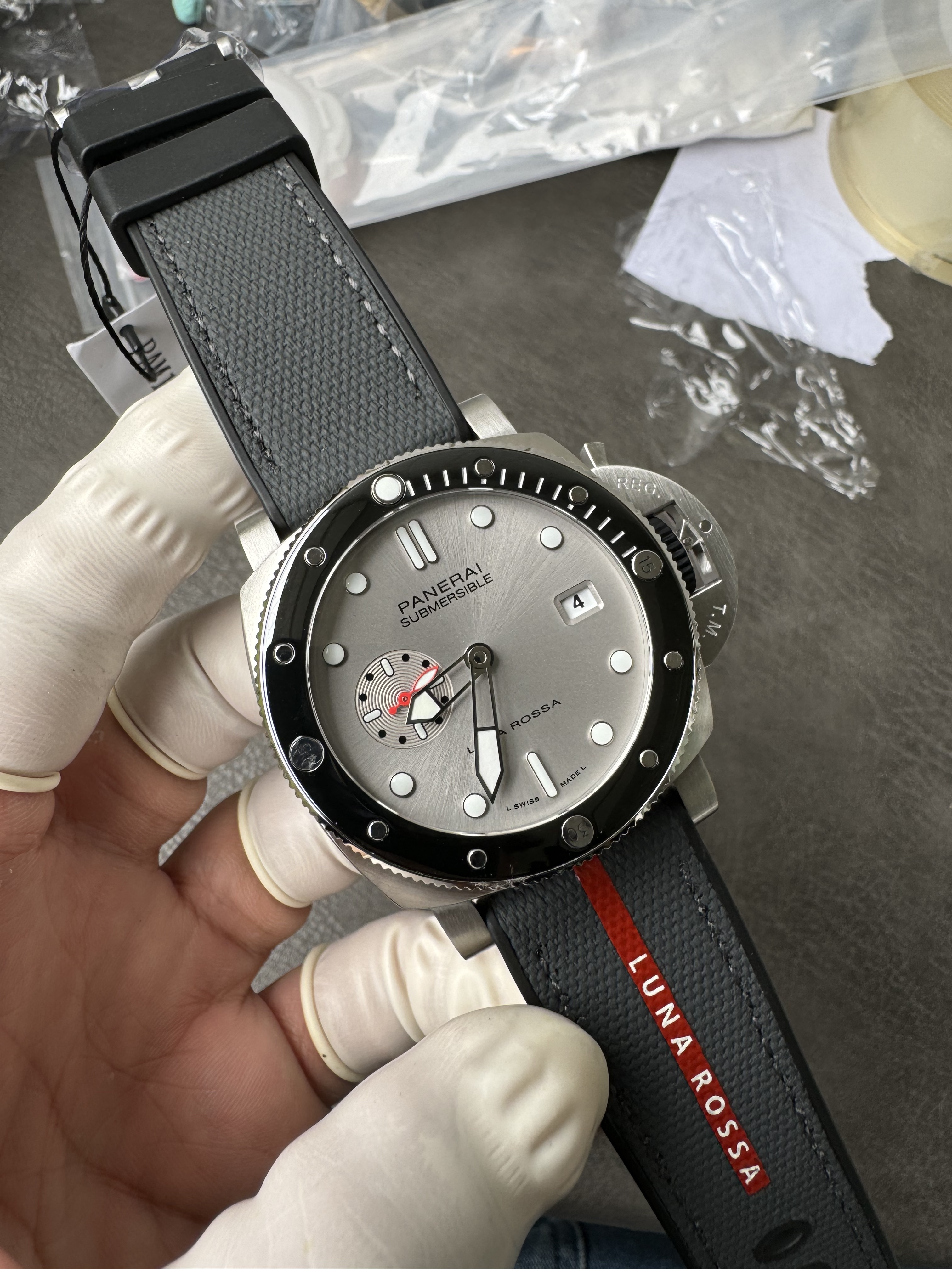 Super Clone Panerai 1:1  PAM1681 Submersible 44mm Luna Rossa 2025 New Release