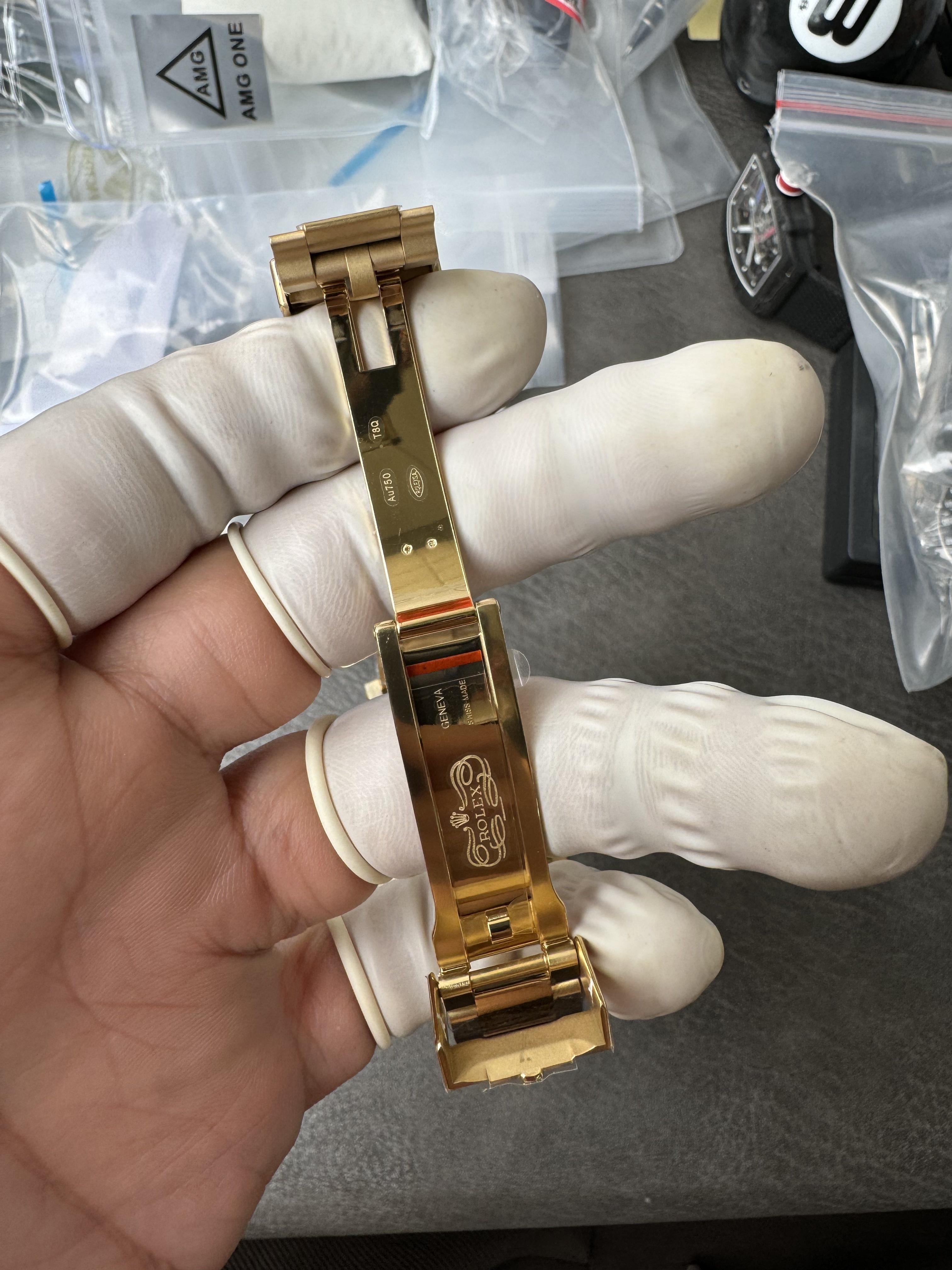 Rolex Super Clone Watches 1:1 Daytona 18K Yellow Gold Plating M126508-0008 4131 Movement