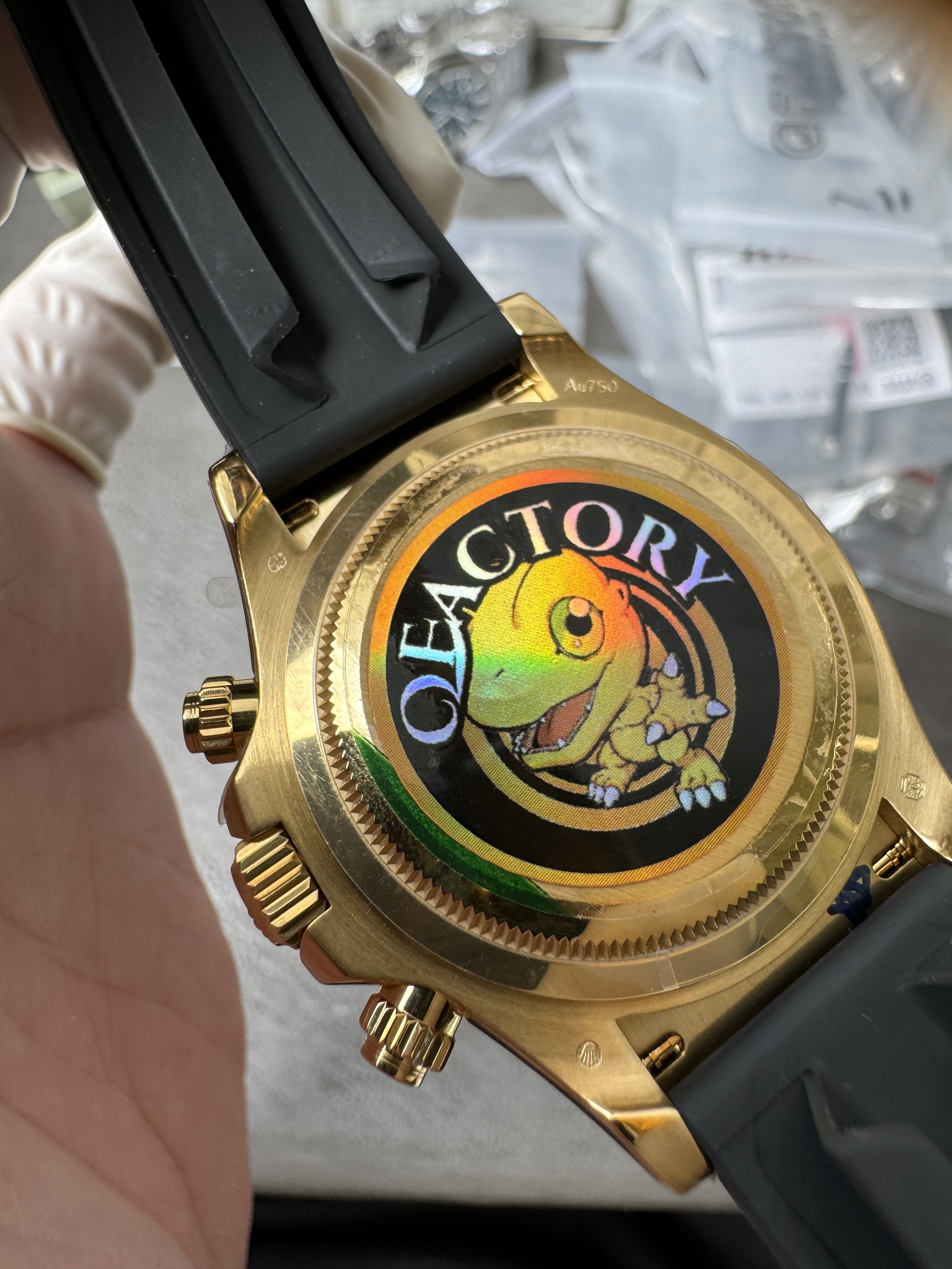 Rolex Cosmograph New Daytona m126518ln-0014 with Turquoise Blue Dial 4131 movement Super clone (Gain weight)