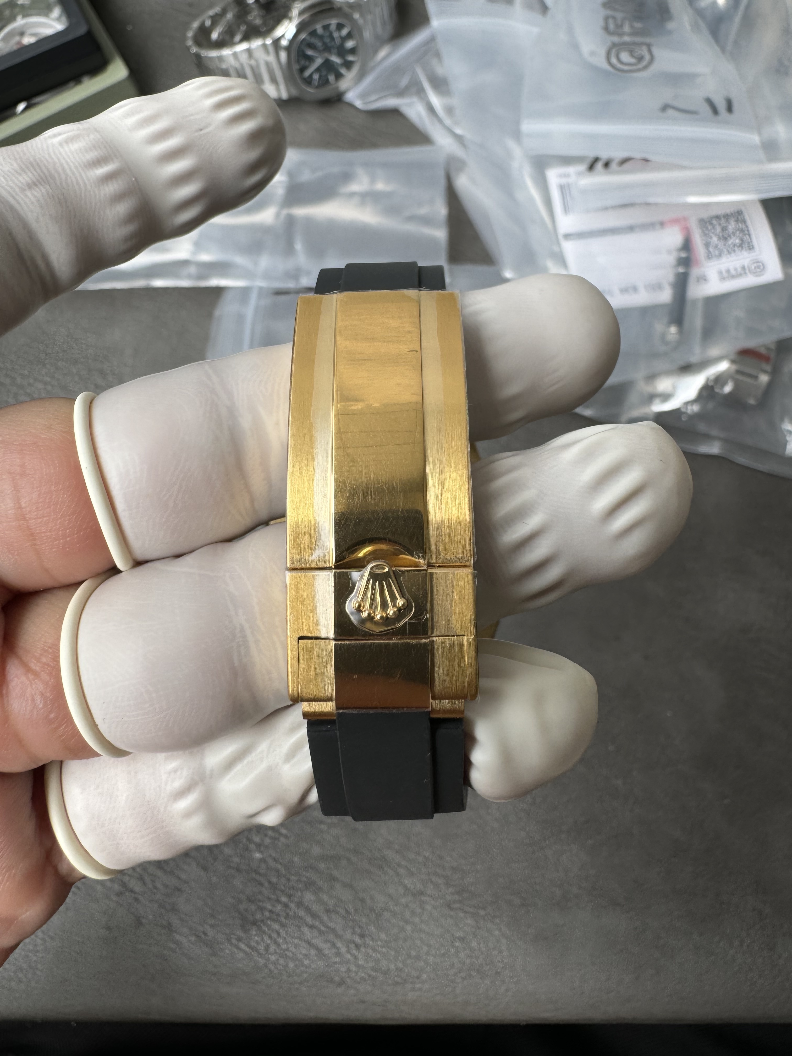 Rolex Cosmograph New Daytona m126518ln-0014 with Turquoise Blue Dial 4131 movement Super clone (Gain weight)