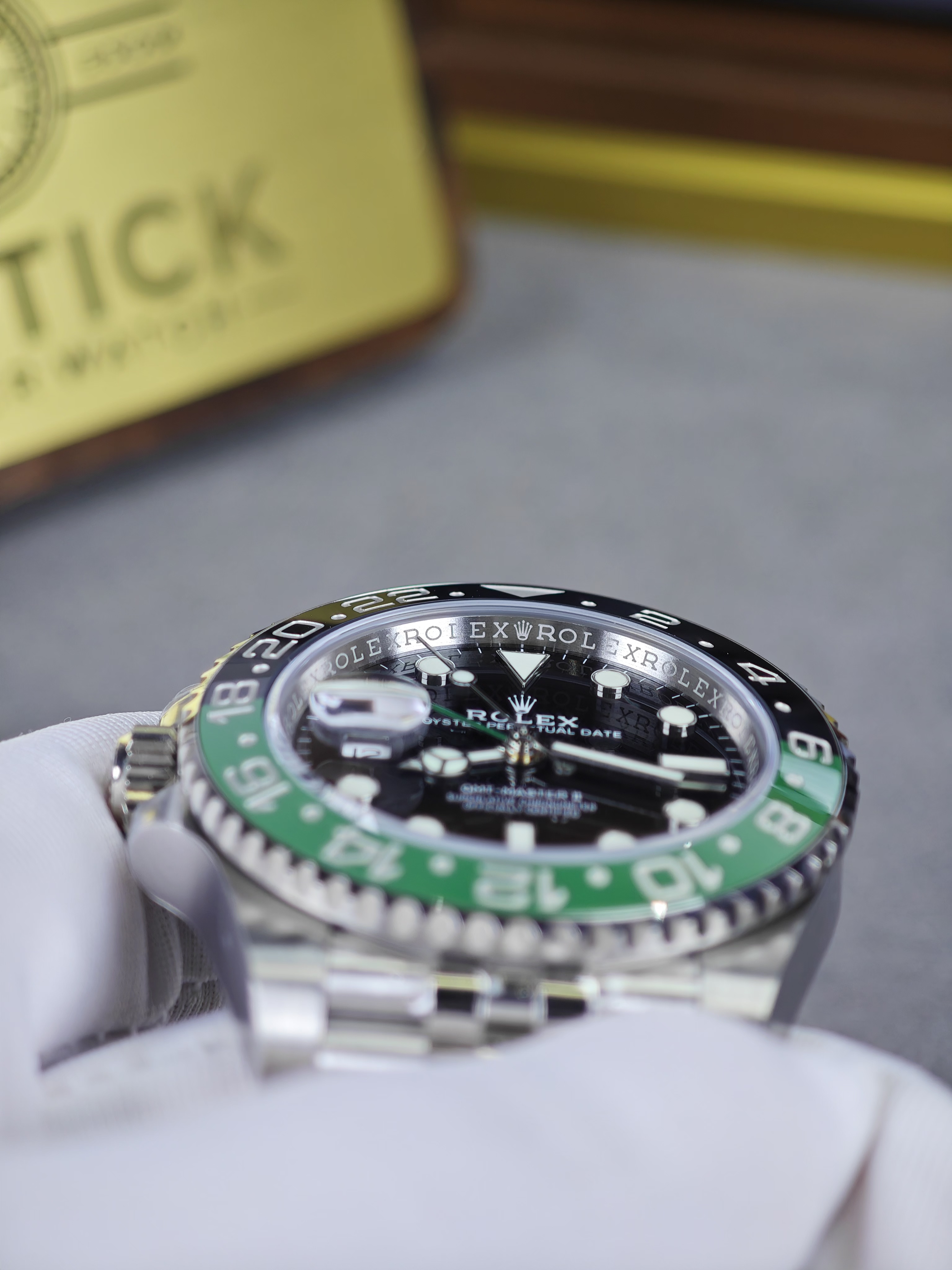 Rolex GMT Master II 126720VTNR Stainless Steel 'Sprite' on Jubilee (40mm) Super Clone