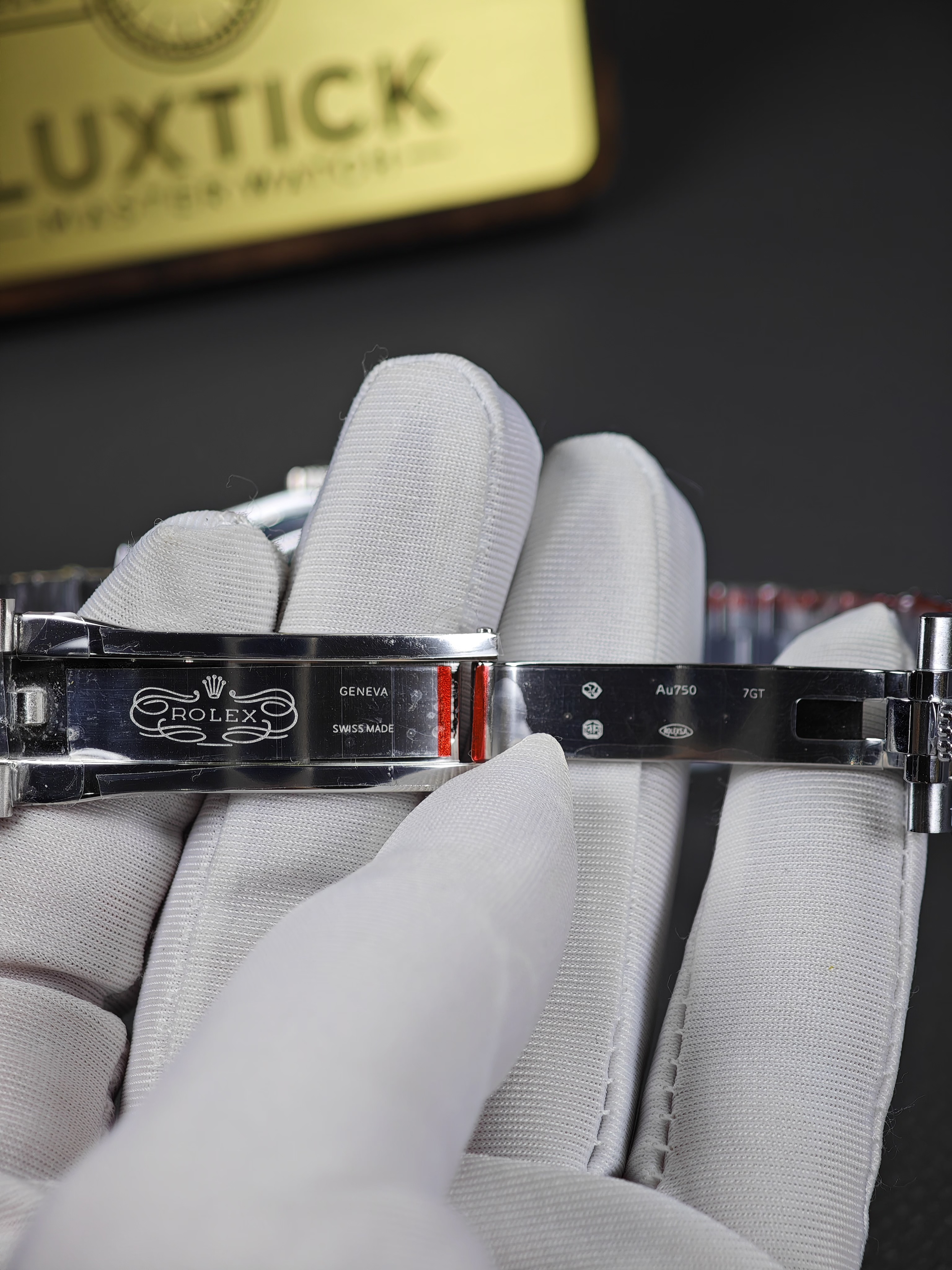 Rolex Day-Date 228396TBR Ice Blue Arabic Dial Diamond Bezel (40mm) Super Clone