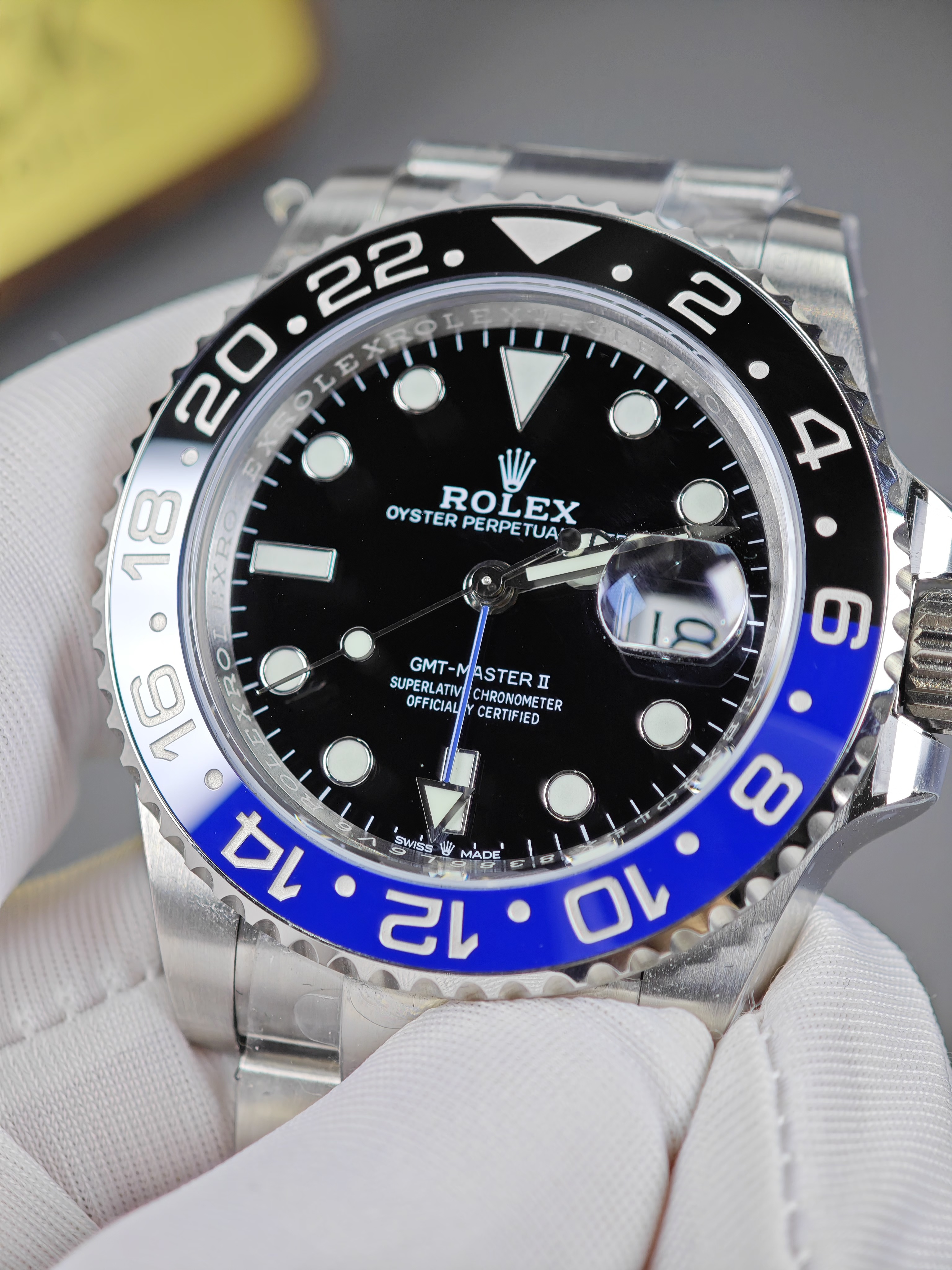 Rolex GMT Master II 126710BLNR Stainless Steel 'Batmen' (40mm) Super Clone