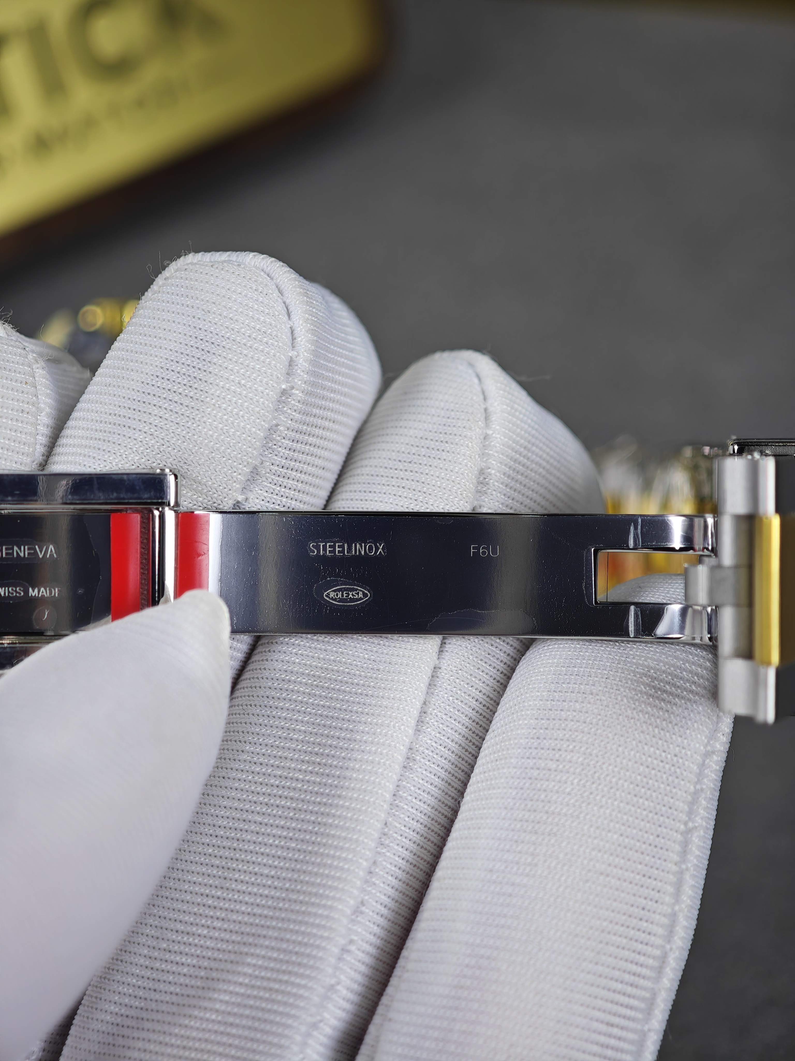 Rolex GMT Master II 126713 steel and gold Two-Tone with Black Dial on Jubilee (40mm) Super Clone