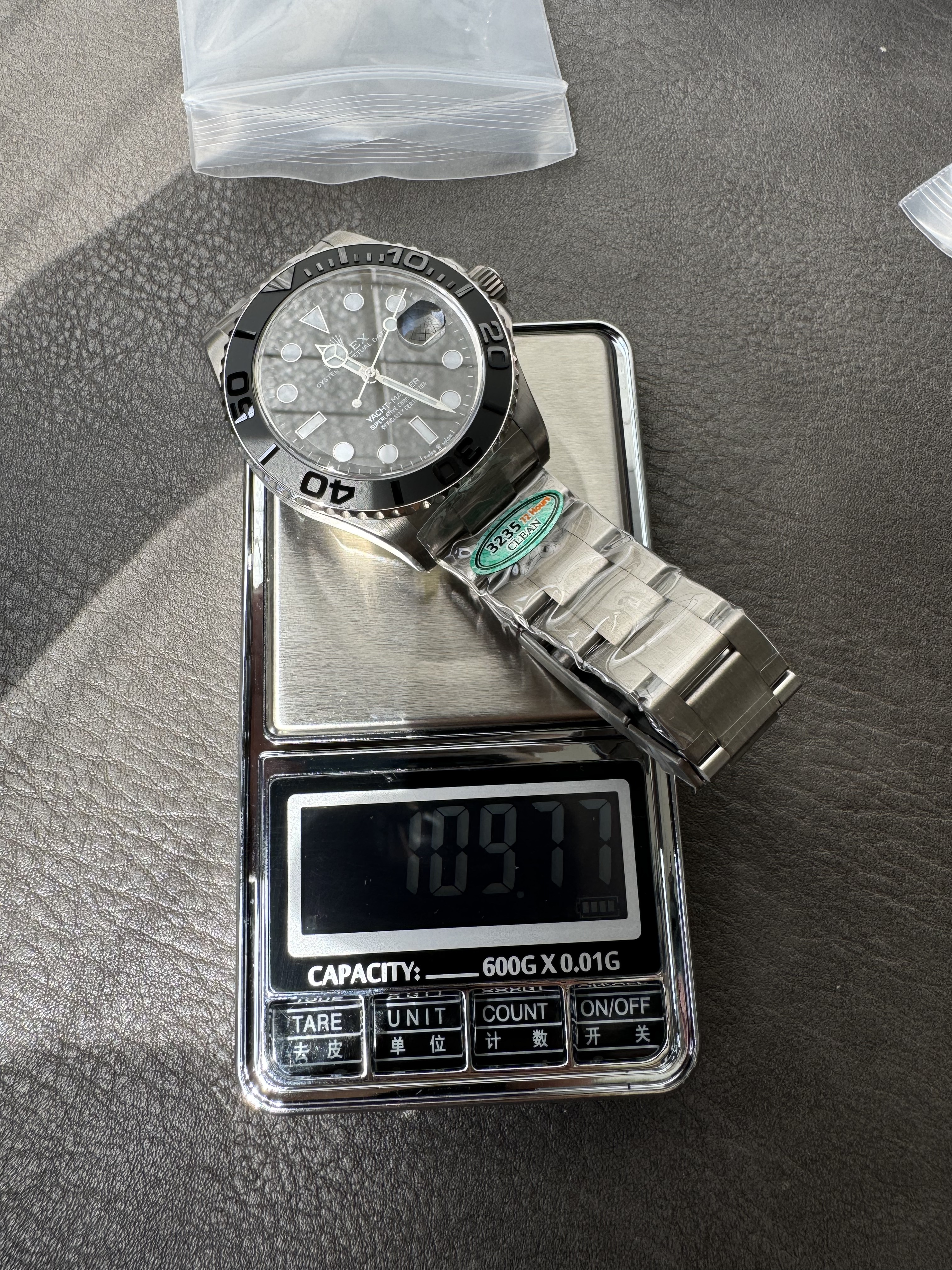 Super Clone 1:1 Rolex Yachtmaster 226627 Titanium 3235 Movement