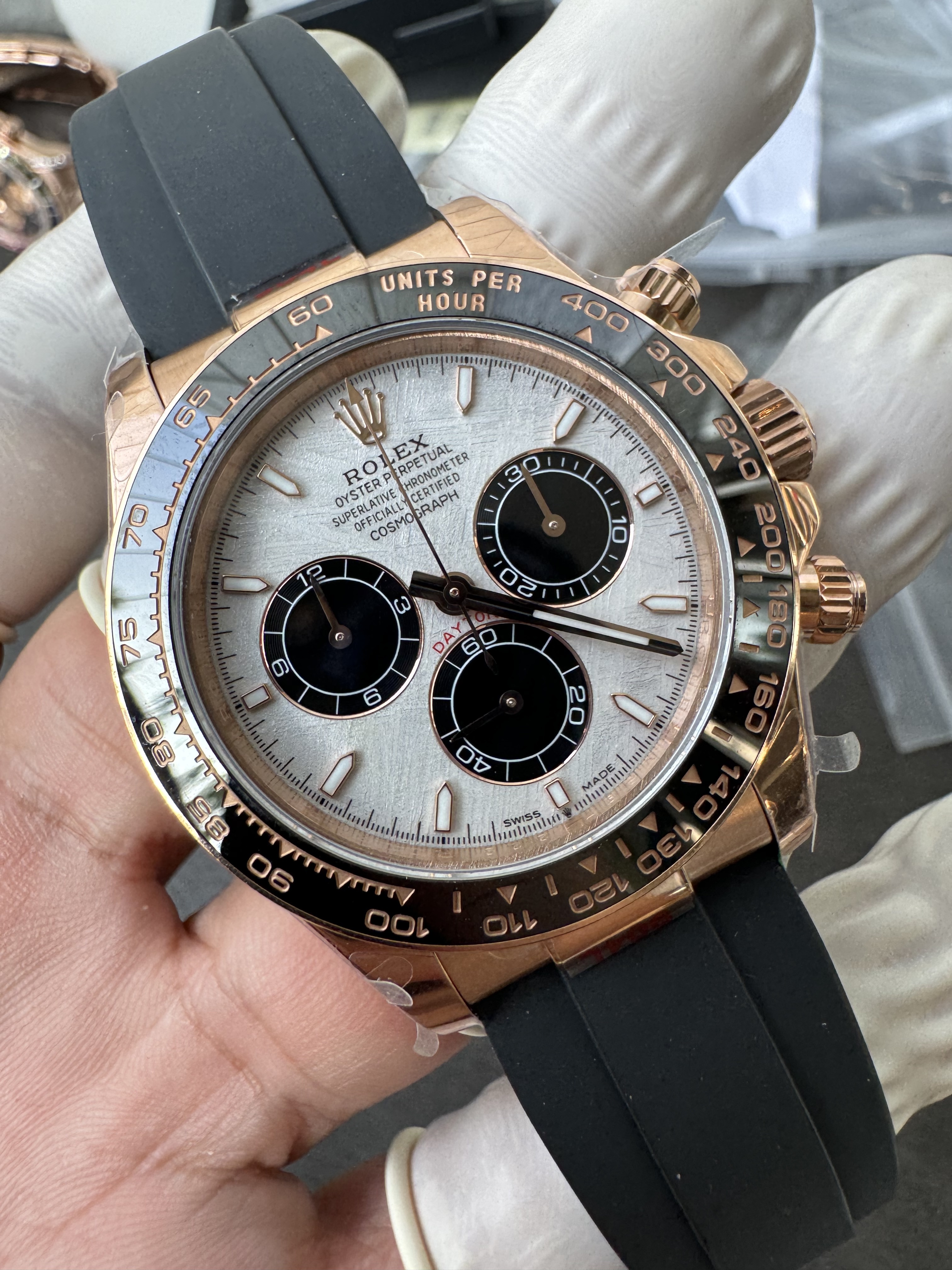 Superclone Rolex Daytona 40 mm 126515LN Meteorite Dial