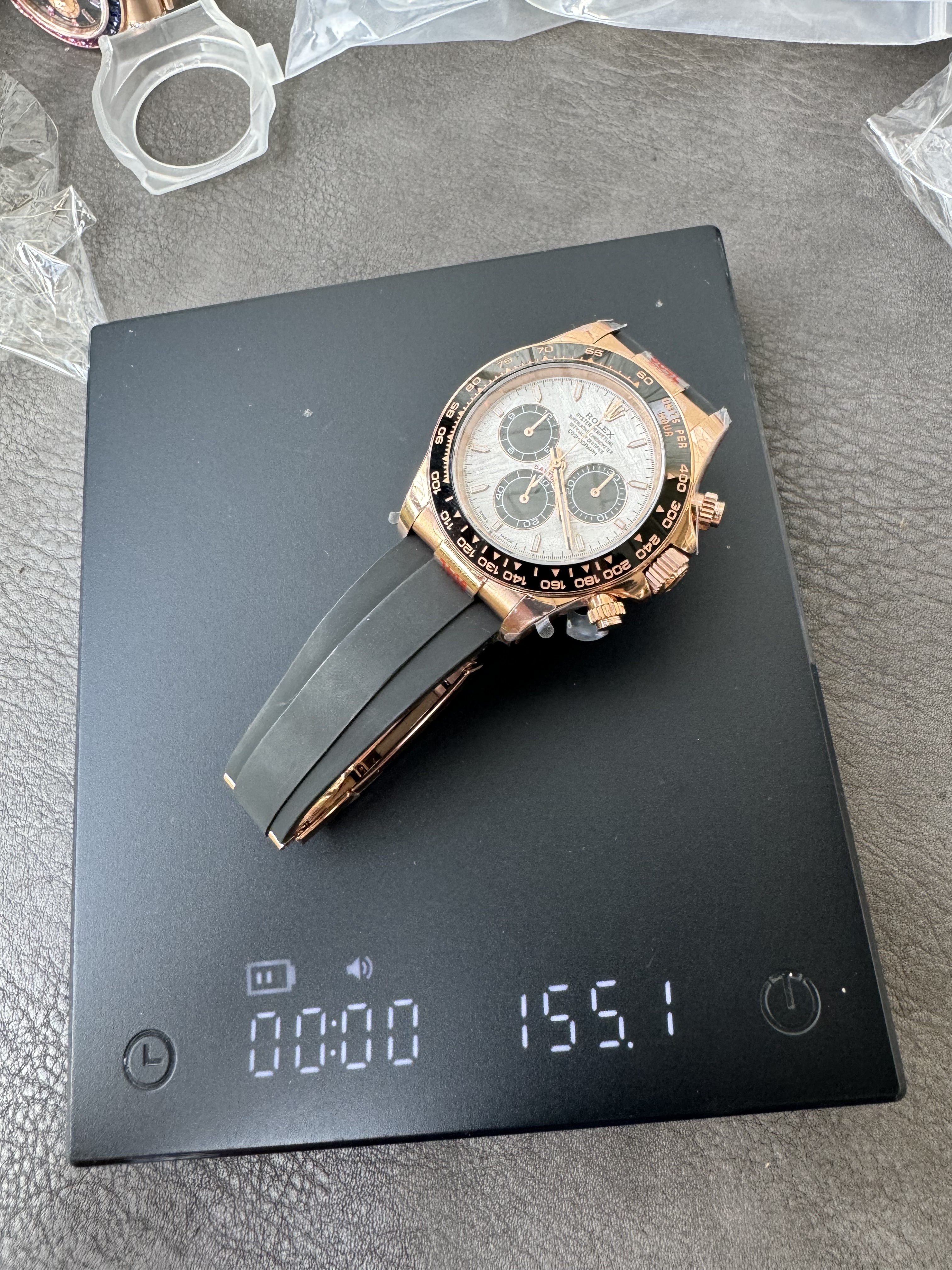 Superclone Rolex Daytona 40 mm 126515LN Meteorite Dial