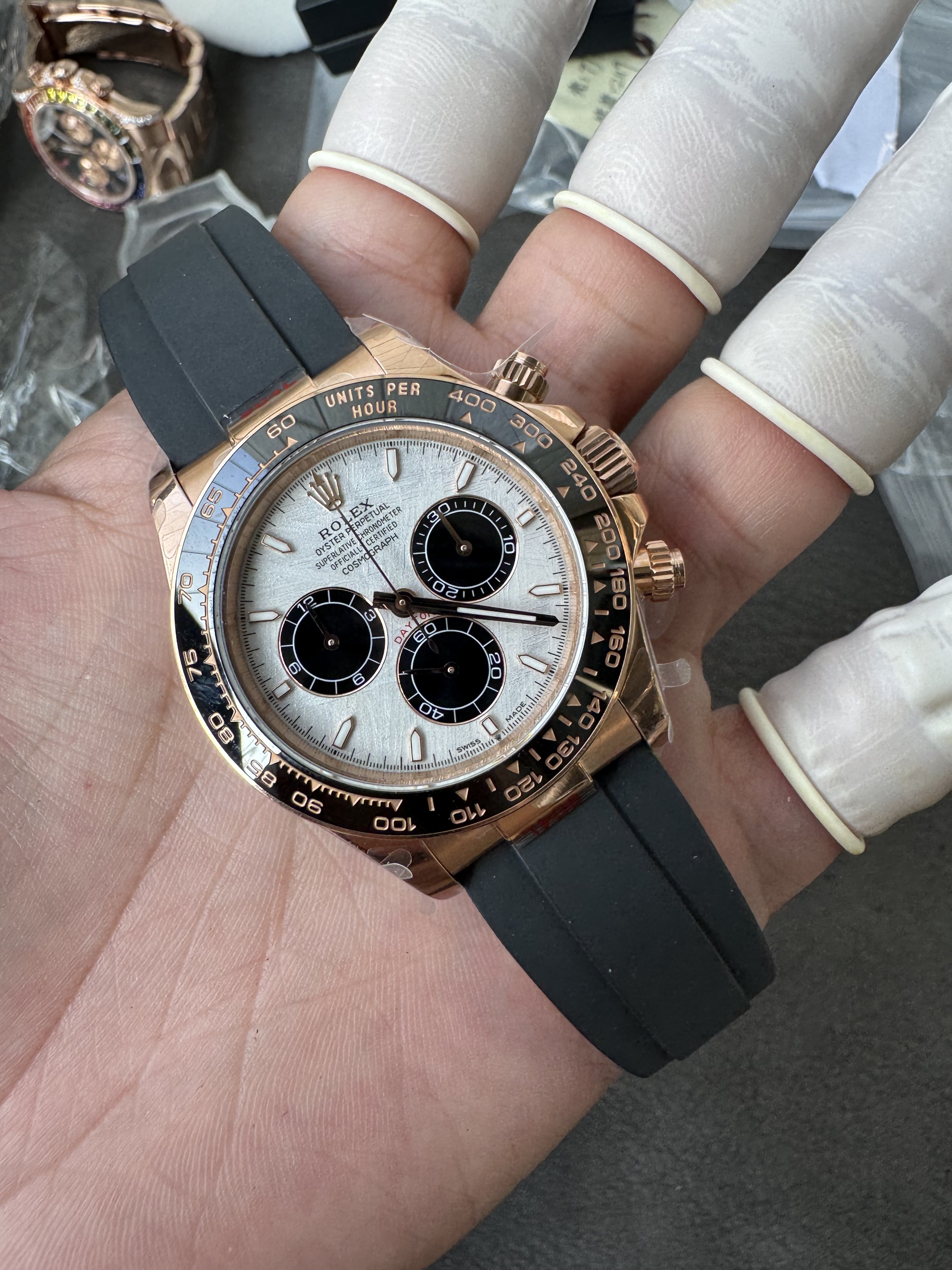 Superclone Rolex Daytona 40 mm 126515LN Meteorite Dial