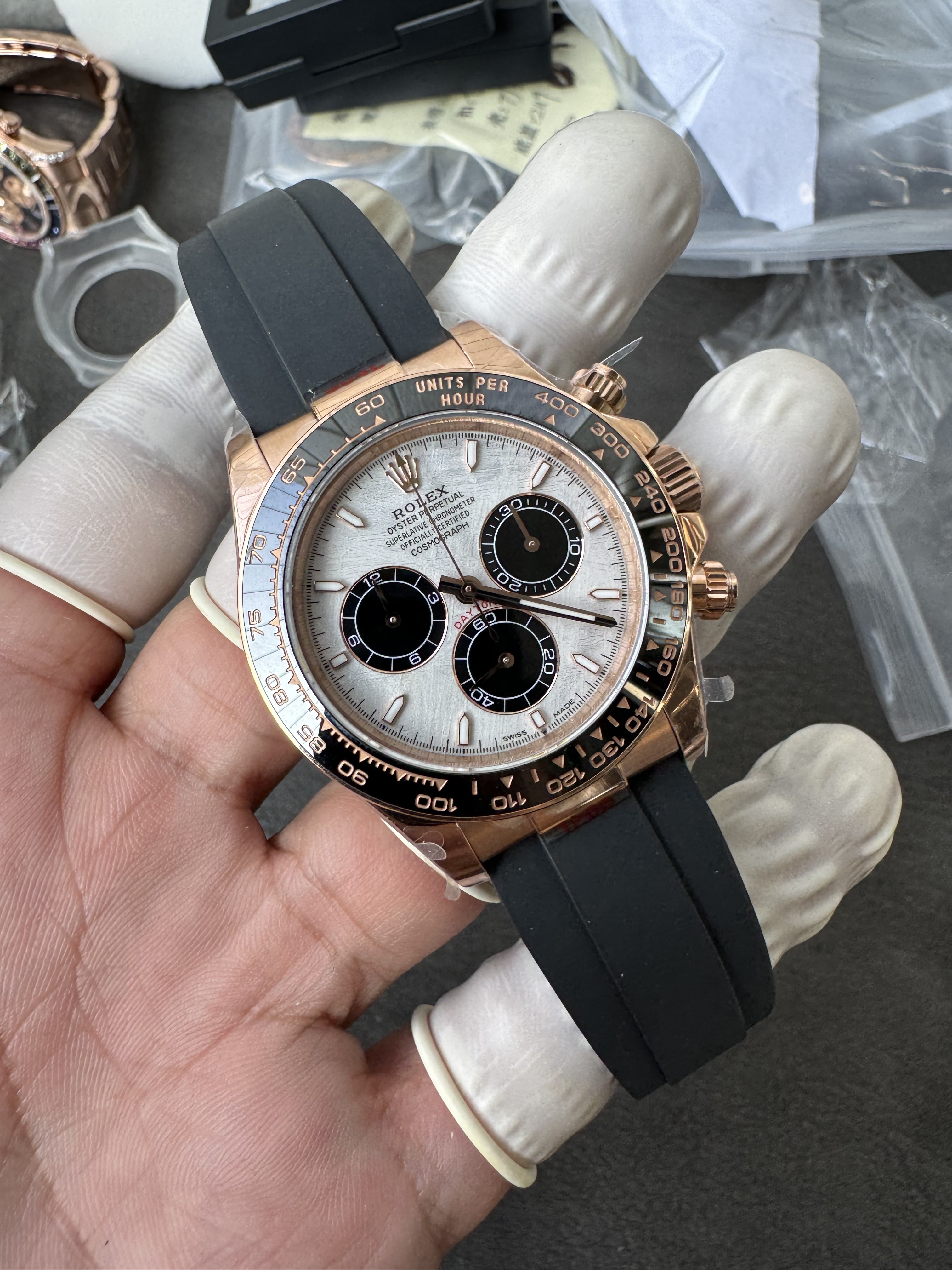 Superclone Rolex Daytona 40 mm 126515LN Meteorite Dial