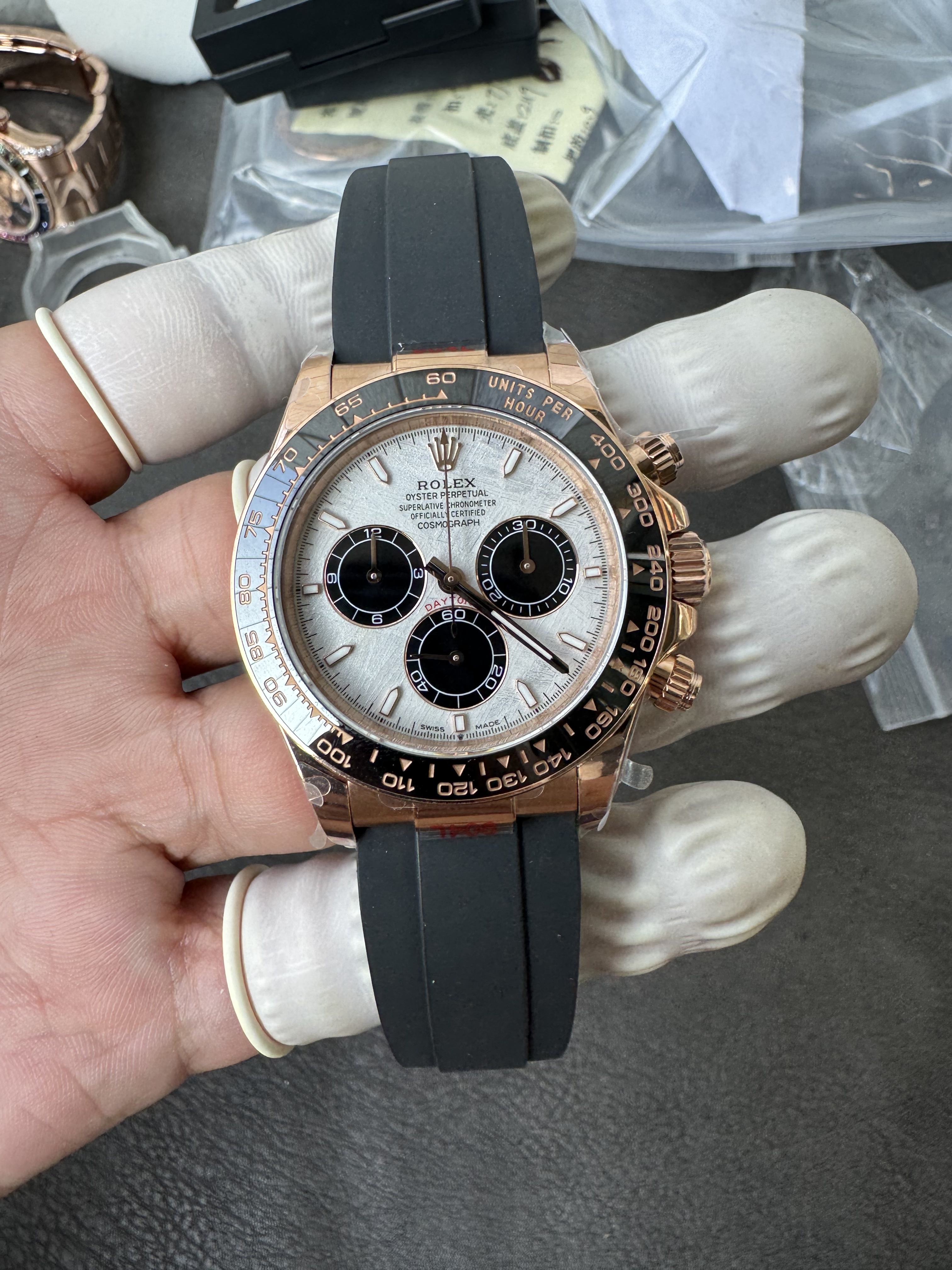 Superclone Rolex Daytona 40 mm 126515LN Meteorite Dial