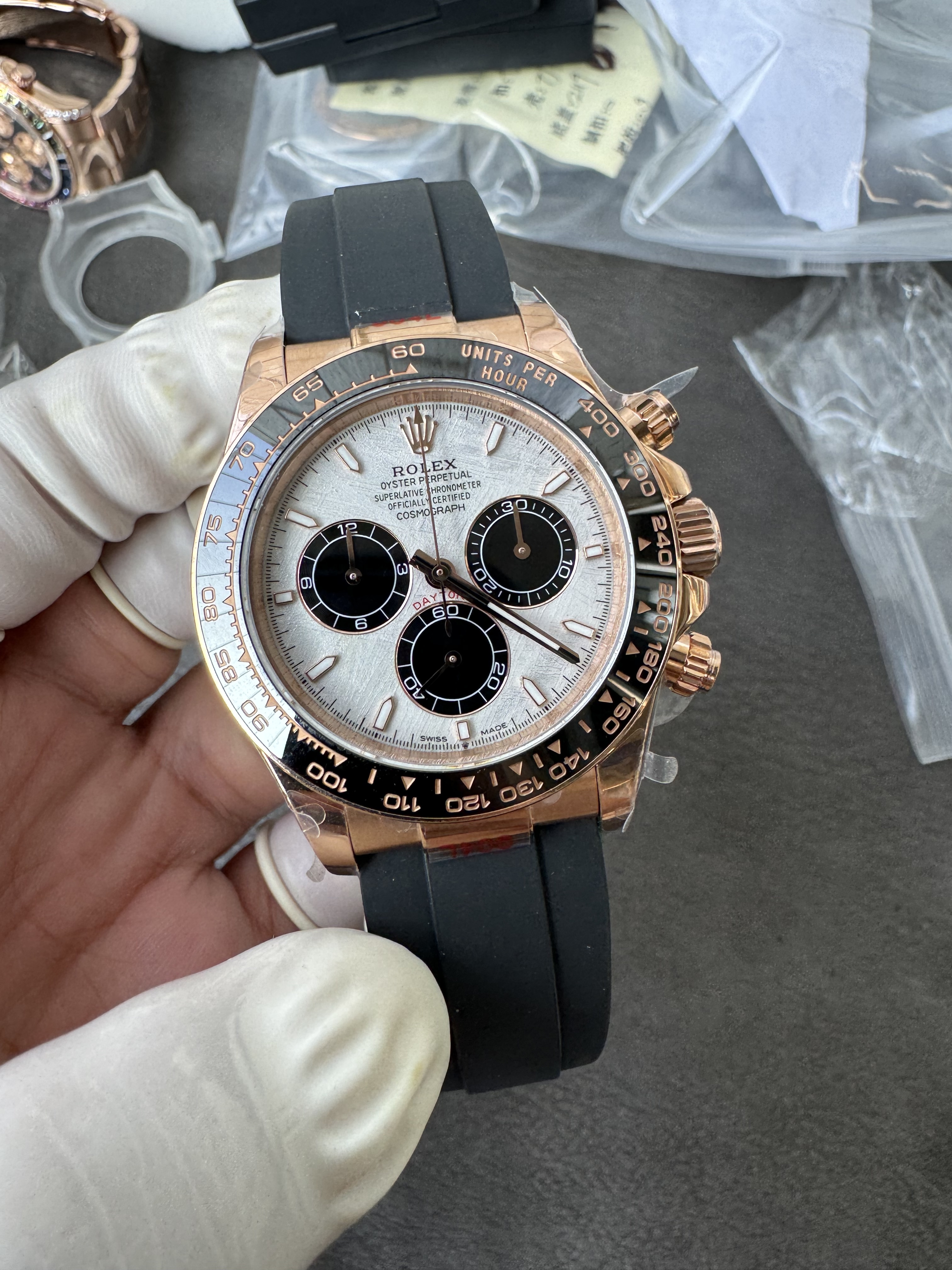 Superclone Rolex Daytona 40 mm 126515LN Meteorite Dial