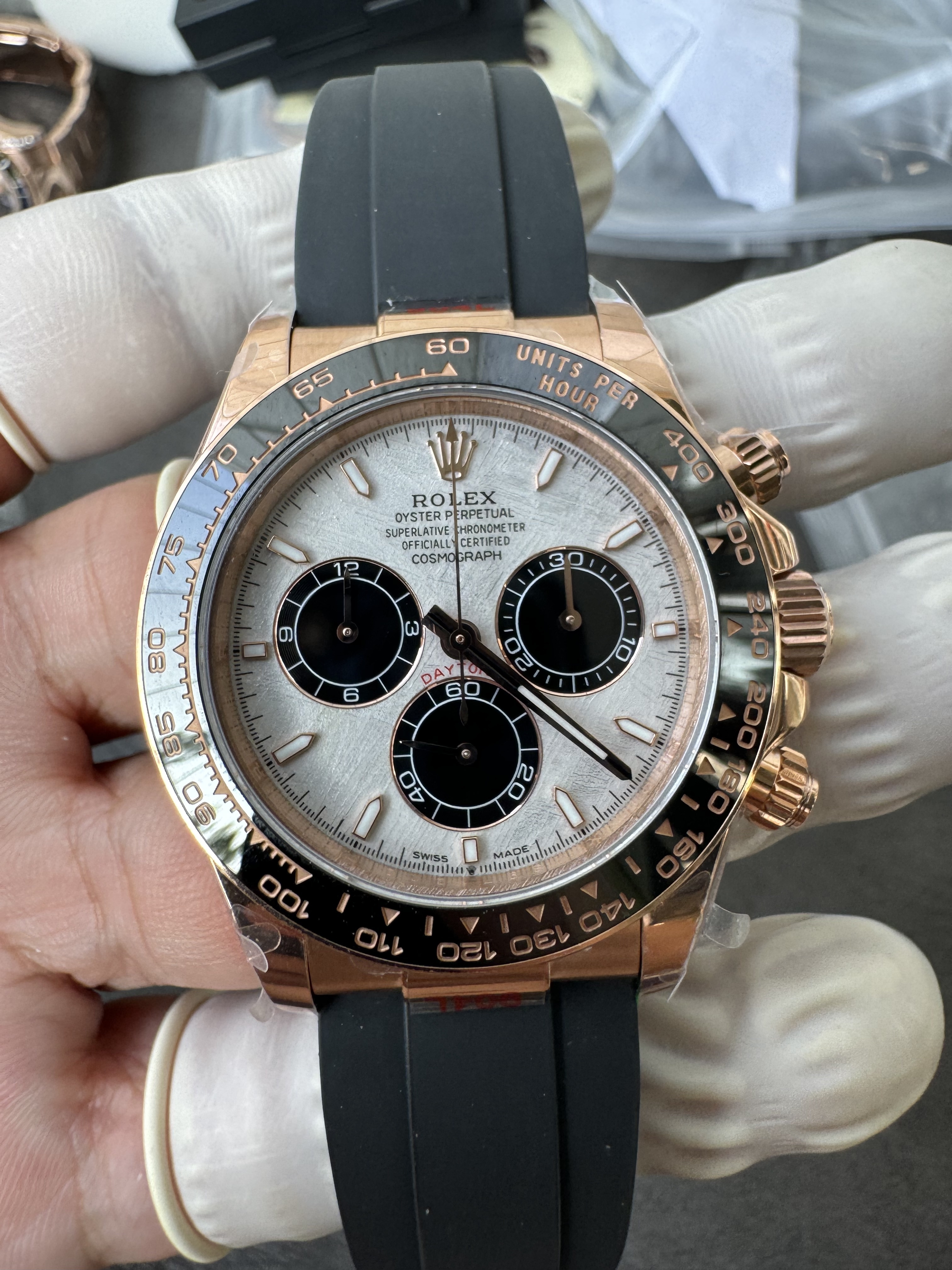 Superclone Rolex Daytona 40 mm 126515LN Meteorite Dial