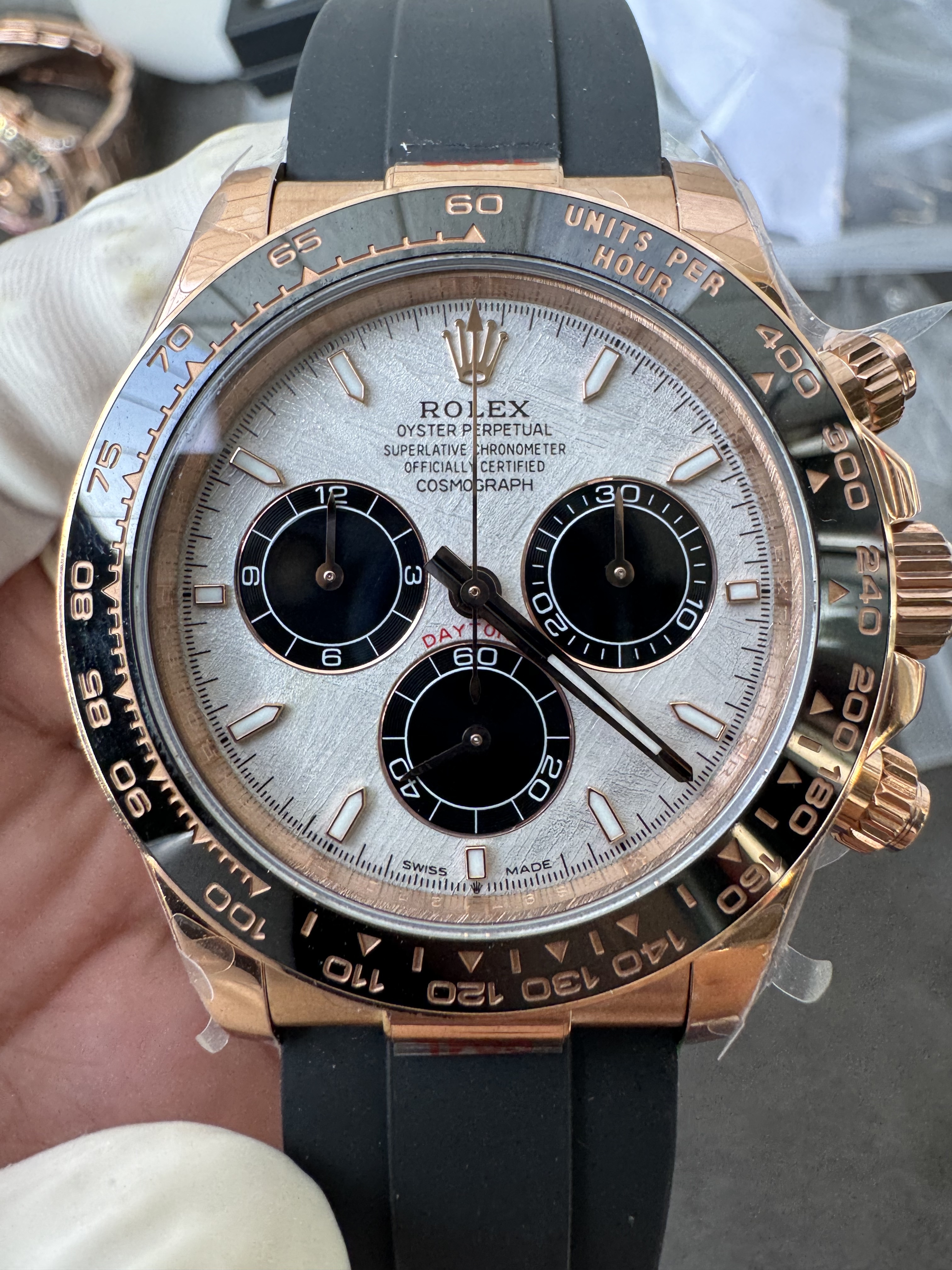 Superclone Rolex Daytona 40 mm 126515LN Meteorite Dial