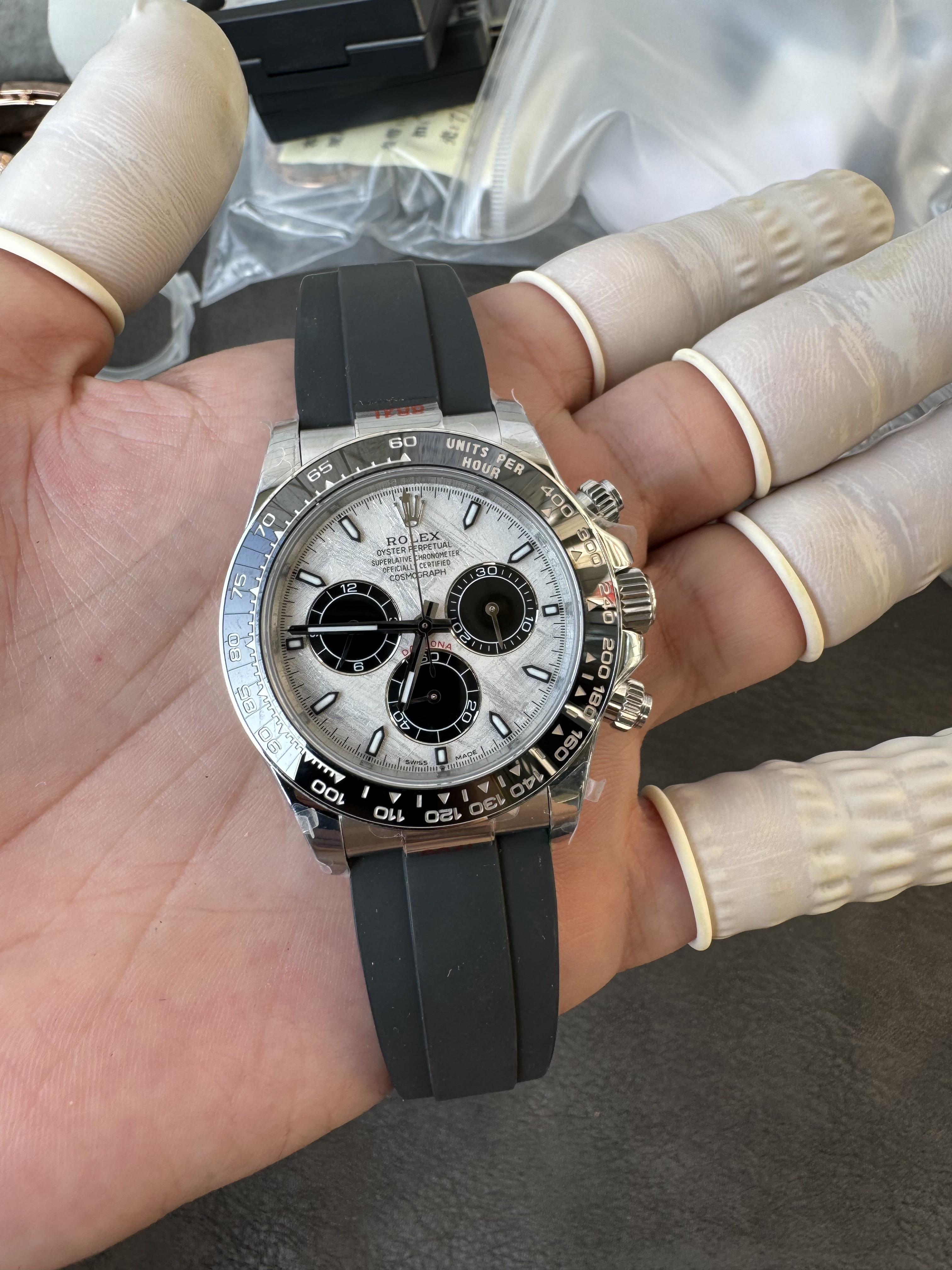 Superclone Rolex Daytona 40 mm 126519LN Meteorite Dial