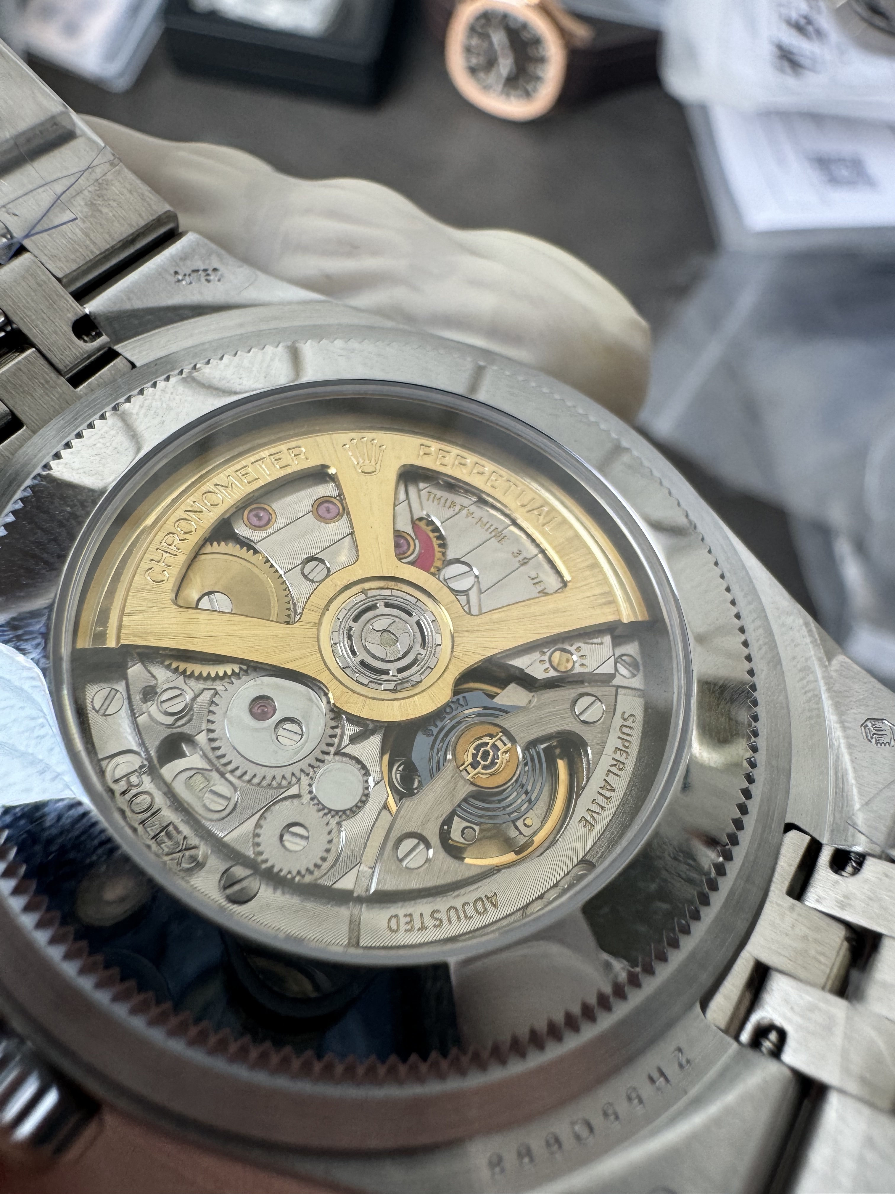 Super Clone Rolex 1:1 2025 Land-Dweller Oyster, 40 mm, Oystersteel and white gold