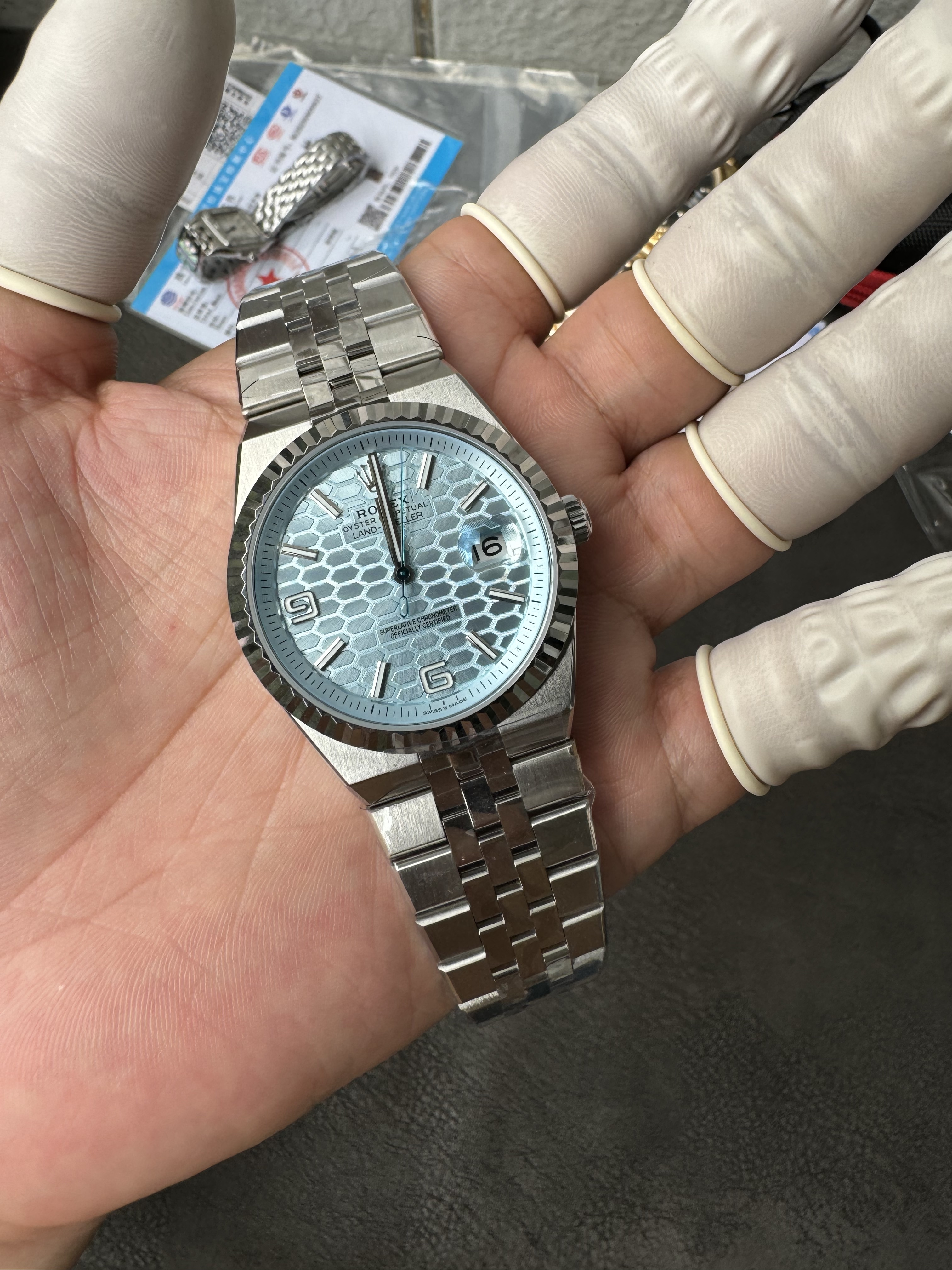 Super Clone Rolex 1:1 2025 Land-Dweller Oyster, 40 mm, Oystersteel
