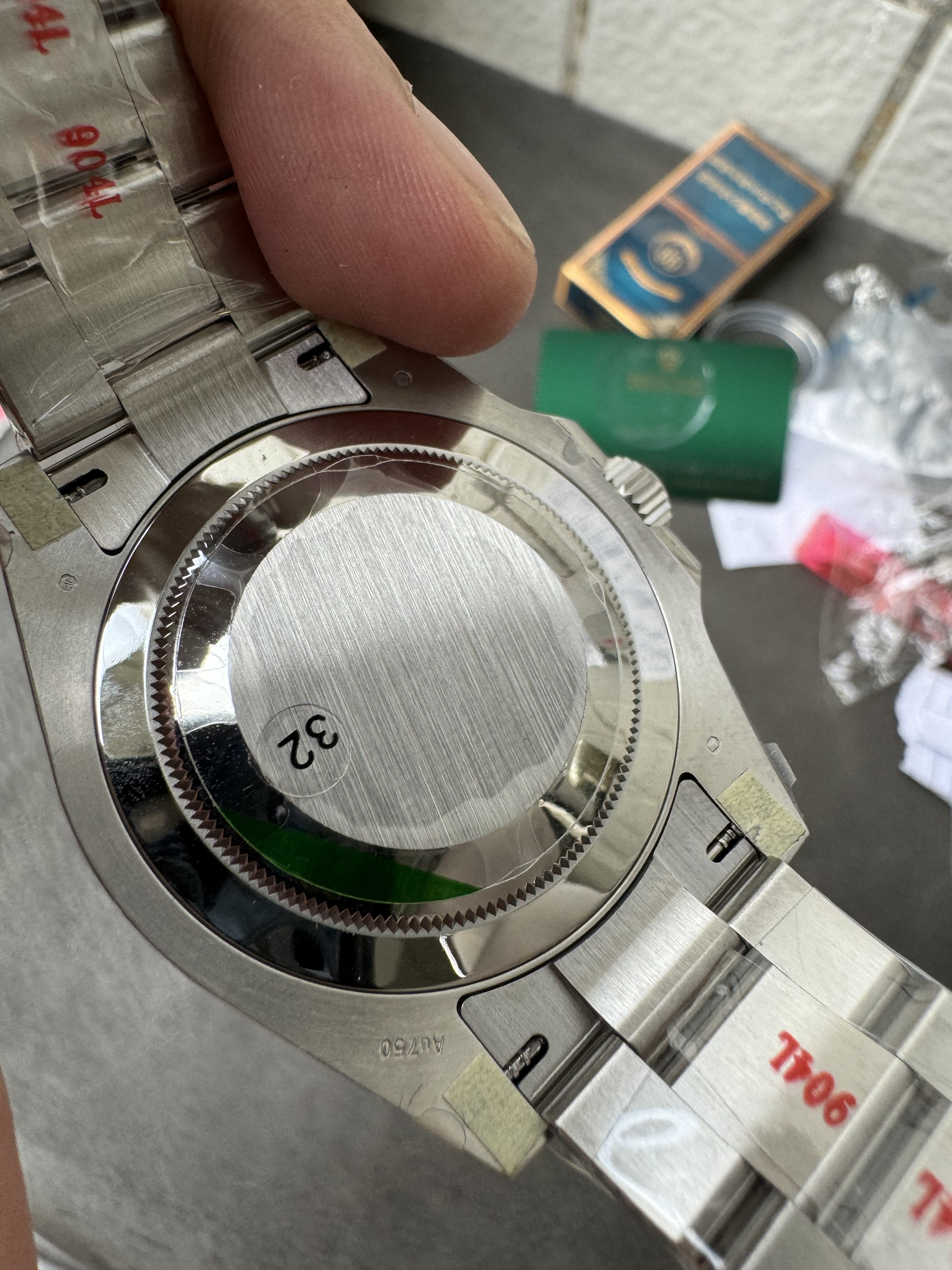 Rolex GMT Master II m126729VTNR-0001 Green ceramic dial on Oyster (40mm) Super Clone