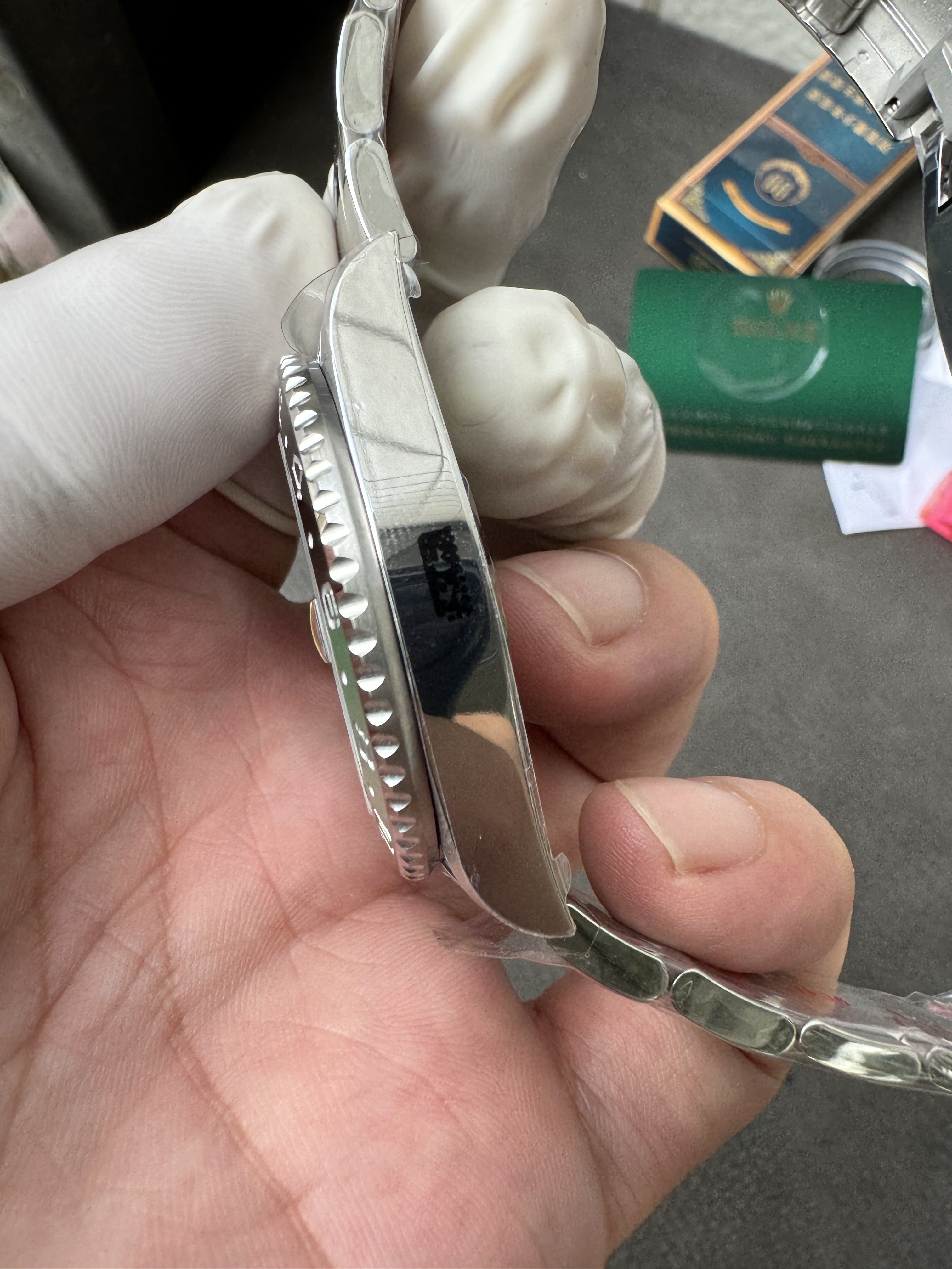 Rolex GMT Master II m126729VTNR-0001 Green ceramic dial on Oyster (40mm) Super Clone