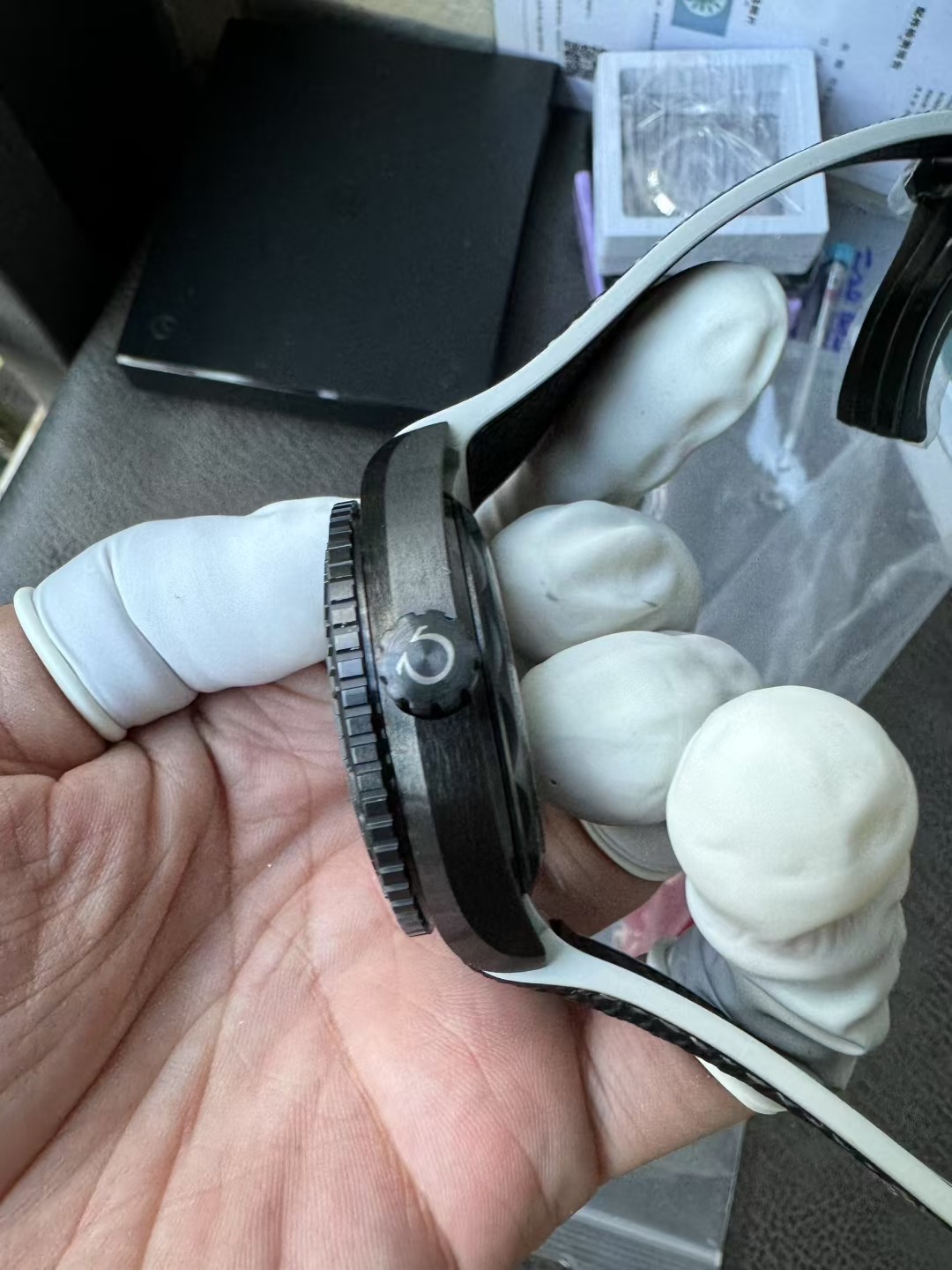 Omega Seamaster Planet Ocean GMT Worldtimer 215.92.46.22.01.007 Full ceramic Super Clone