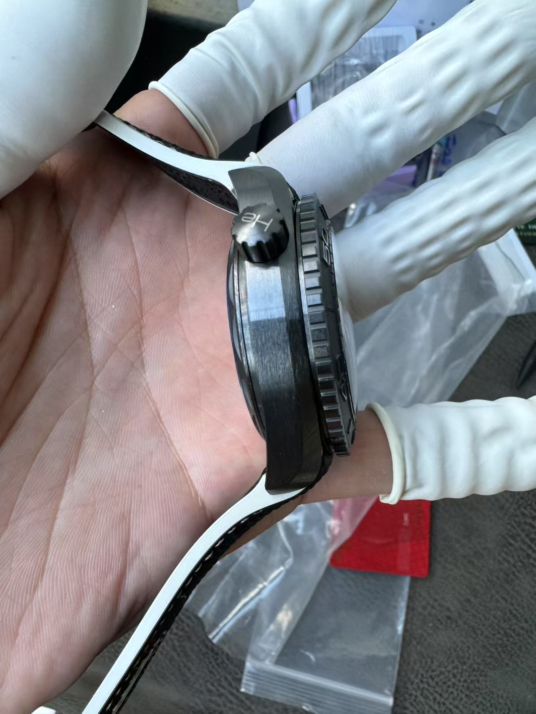 Omega Seamaster Planet Ocean GMT Worldtimer 215.92.46.22.01.007 Full ceramic Super Clone