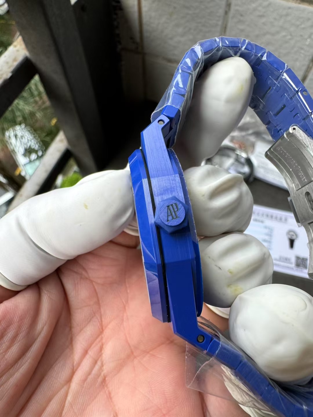 Super Clone 1:1 Audemars Piguet Royal Oak 15500 Blue Ceramic Starry Sky Dial 41mm