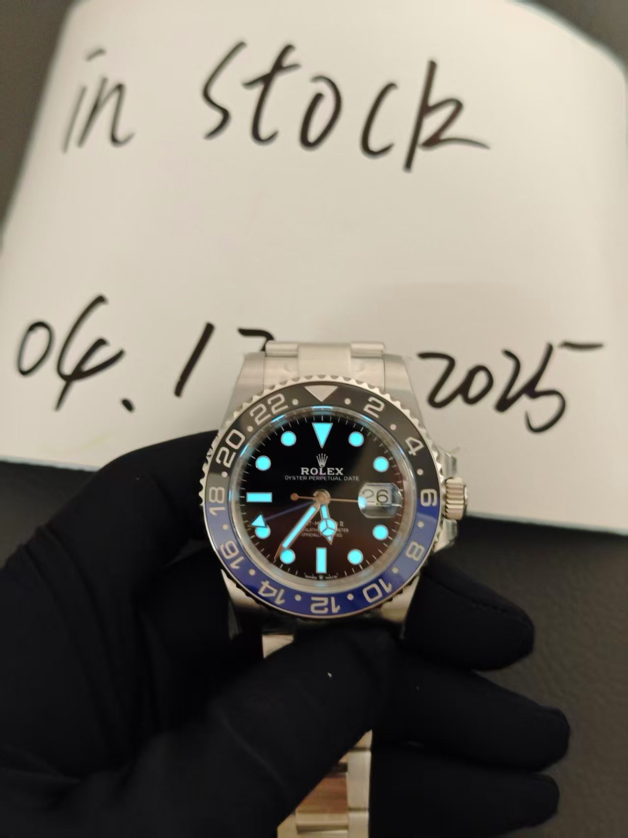 Rolex GMT Master II 126710BLNR Stainless Steel 'Batmen' (40mm) Super Clone