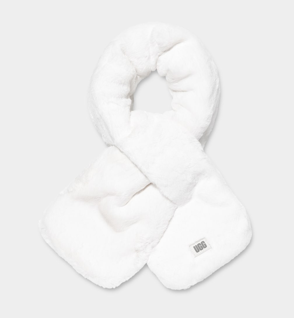 Faux Fur Pull Thru Scarf