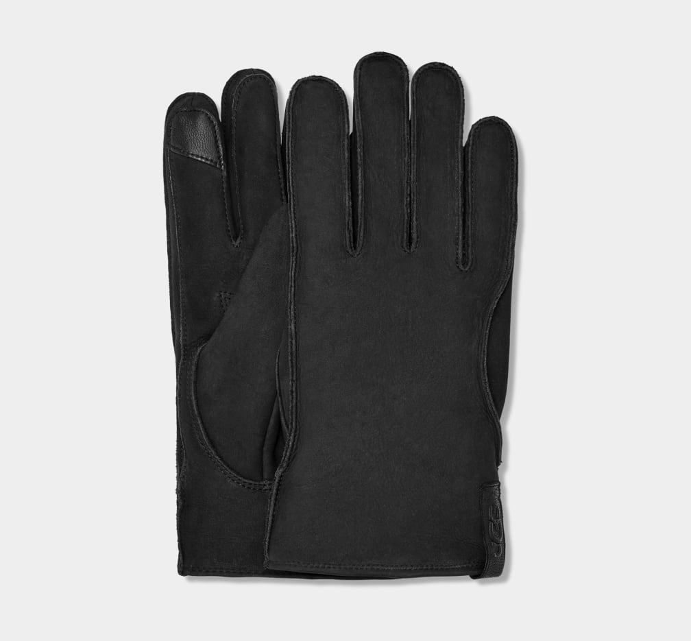 Leather Clamshell Logo Glove