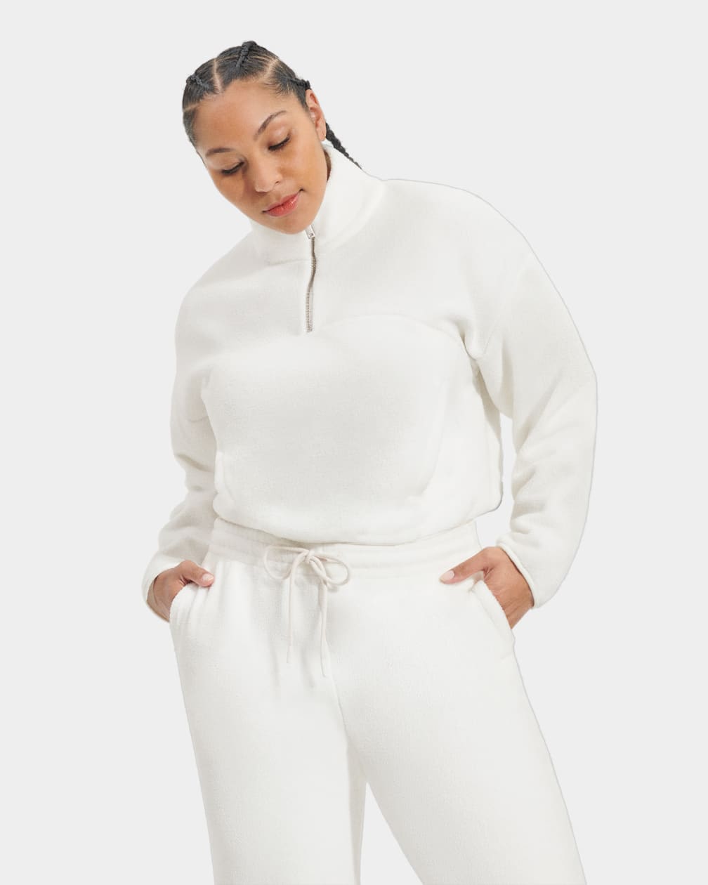 Cassady Micro UGGfluff Halfzip Sweater