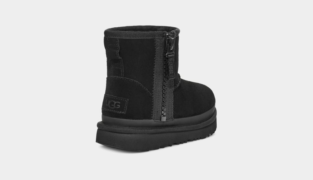 Classic Mini Zipper Tape Logo Boot
