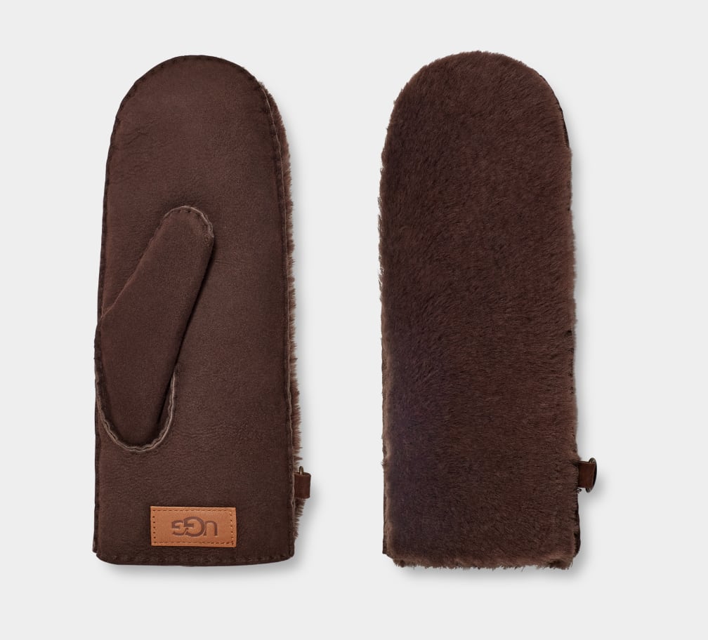 Exposed Sheepskin Mitten
