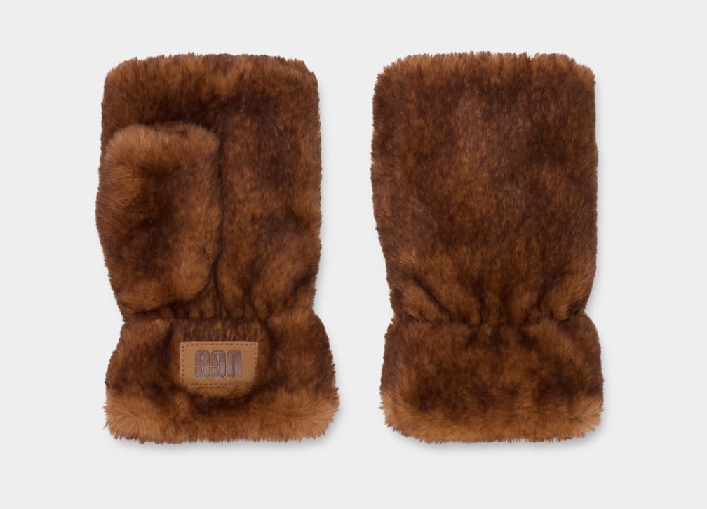 Faux Fur Fingerless Glove