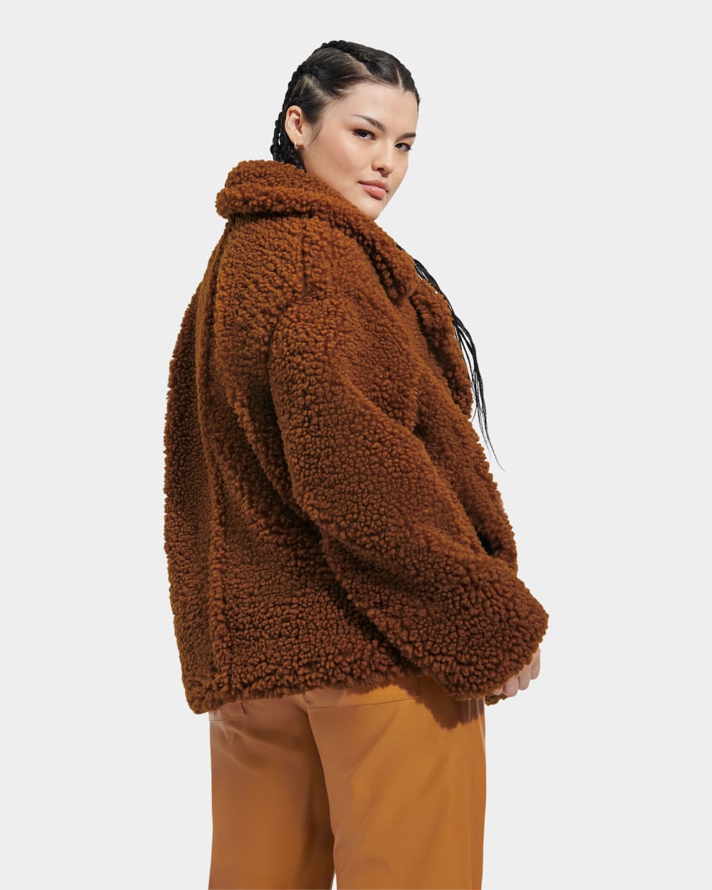 Gertrude Short Teddy Coat