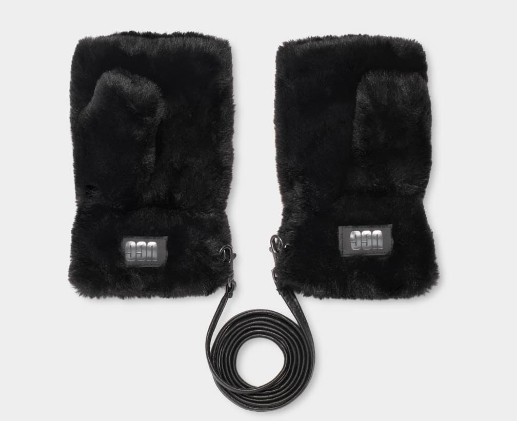 Faux Fur Fingerless Glove