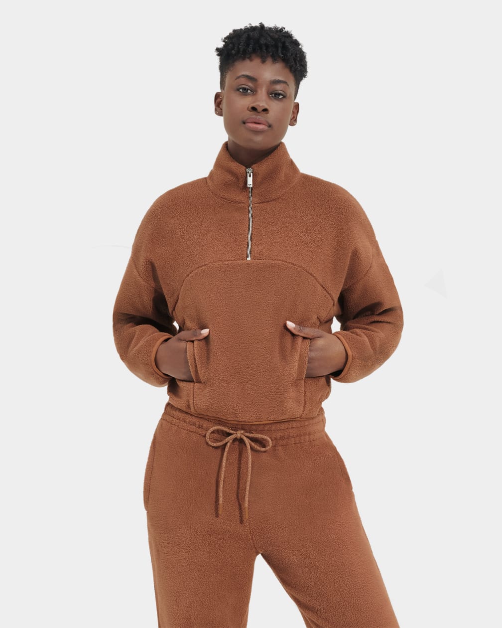 Cassady Micro UGGfluff Halfzip Sweater