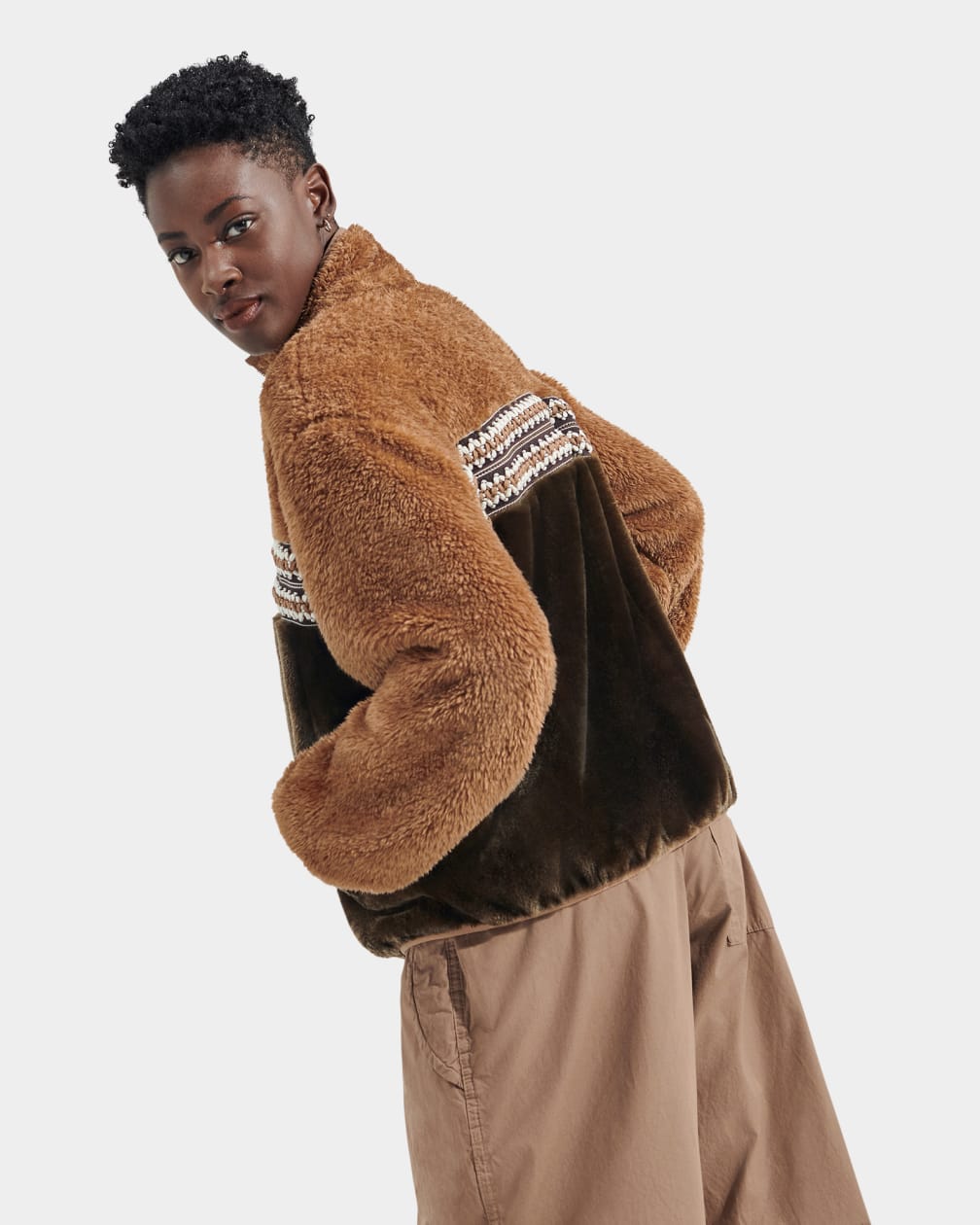 Marlene UGGfluff Jacket H Braid