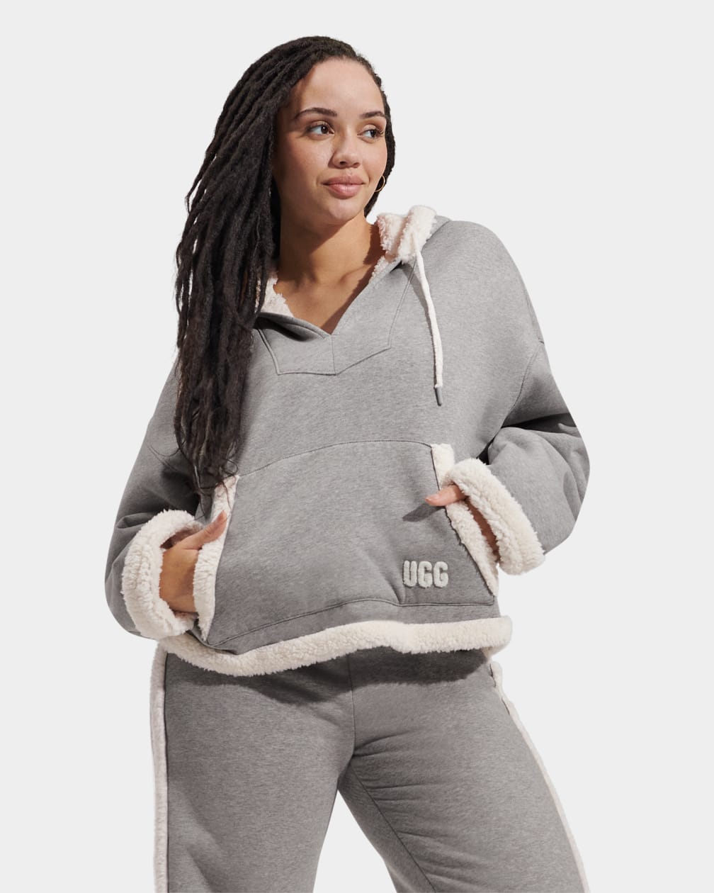 Sharonn Bonded Fleece Pullover