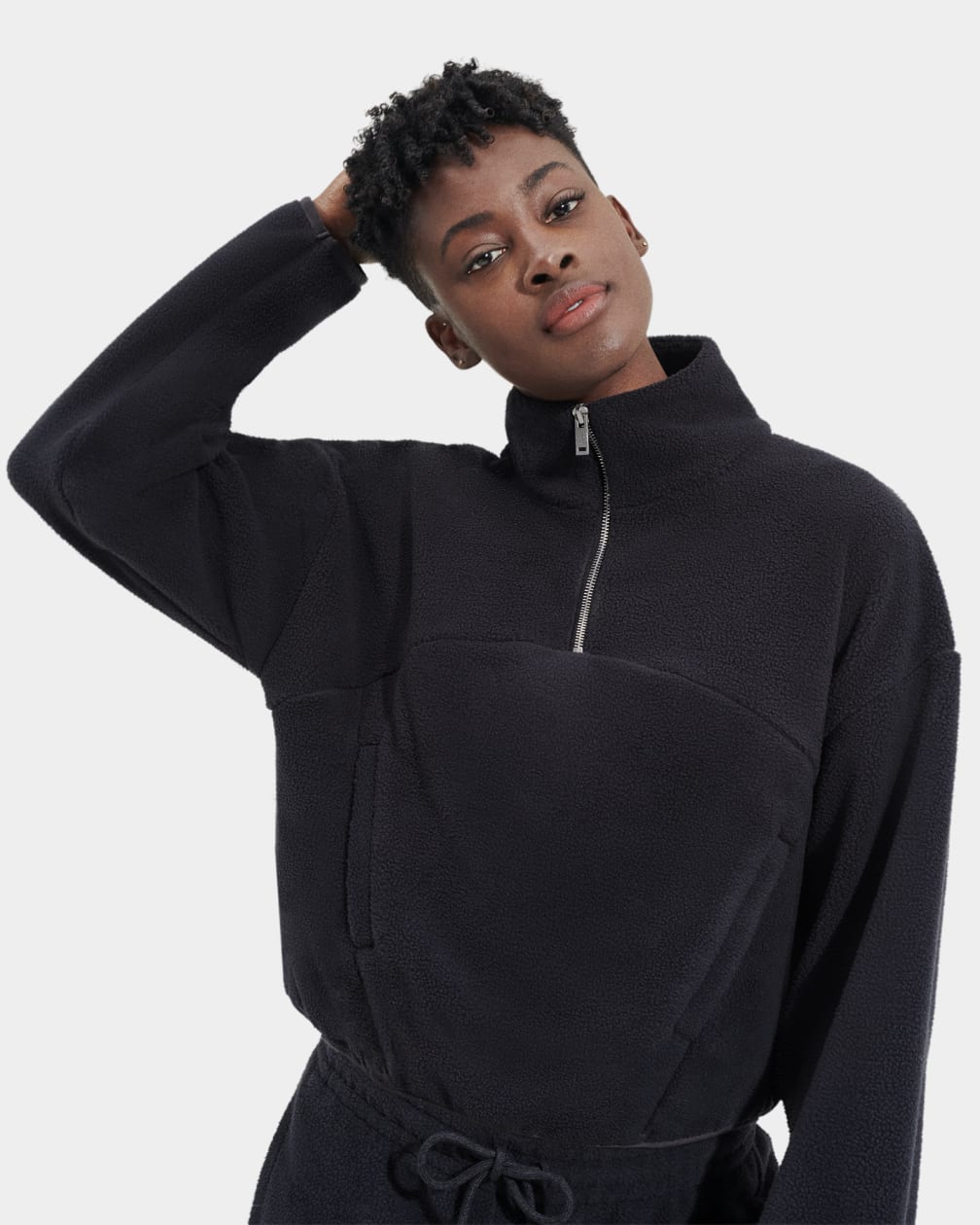 Cassady Micro UGGfluff Halfzip Sweater