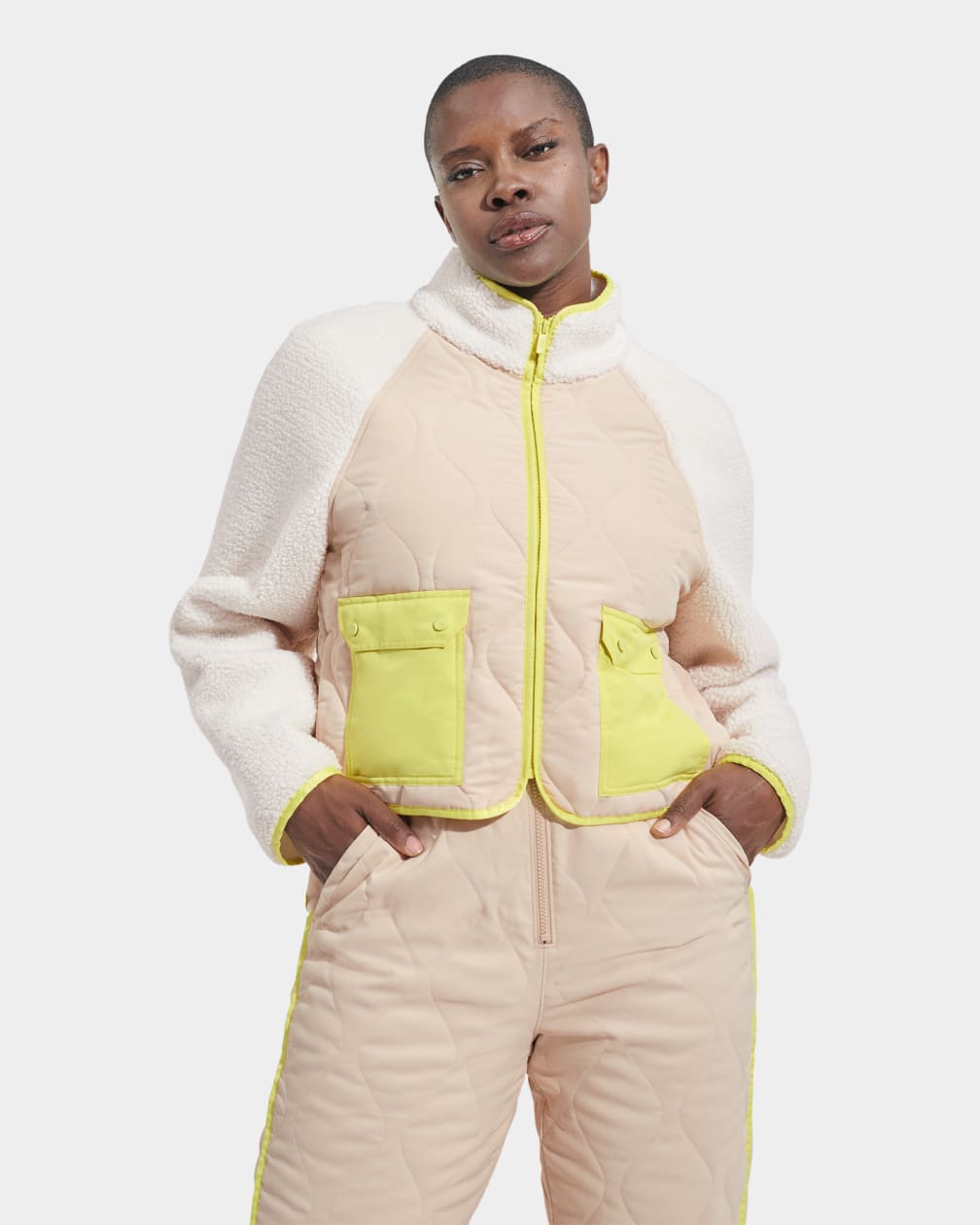 Dayana Quilted UGGfluff Jacket