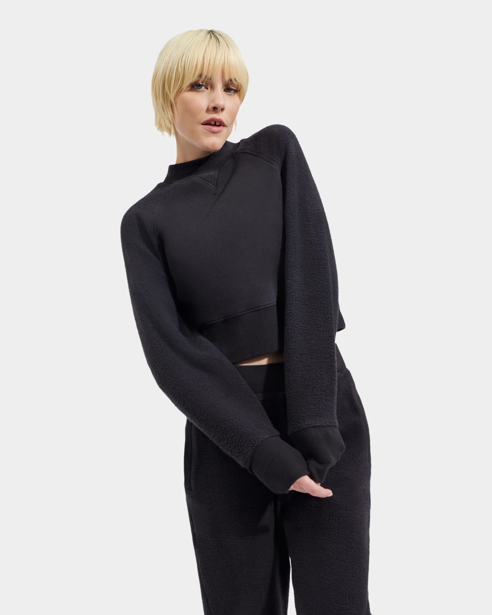 Tracey Mixed Crewneck Sweater