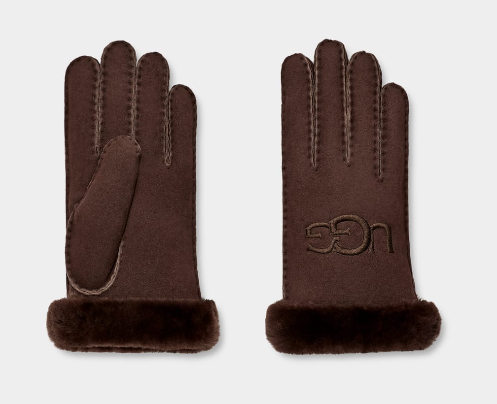 Sheepskin Embroidered Glove