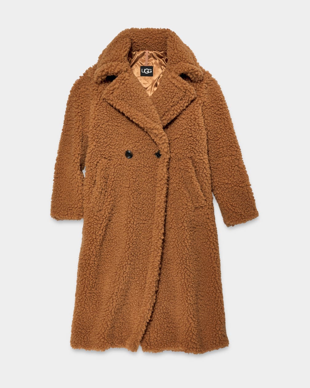 Gertrude Long Teddy Coat