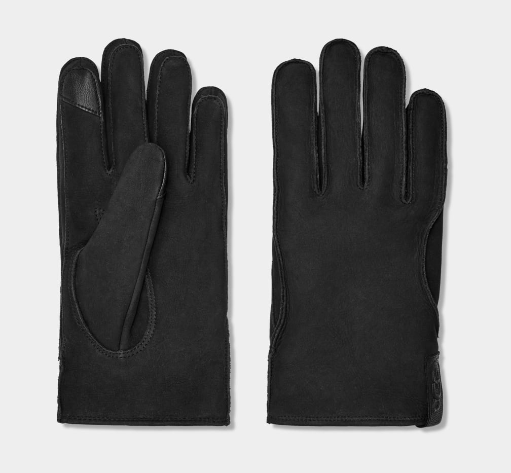 Leather Clamshell Logo Glove