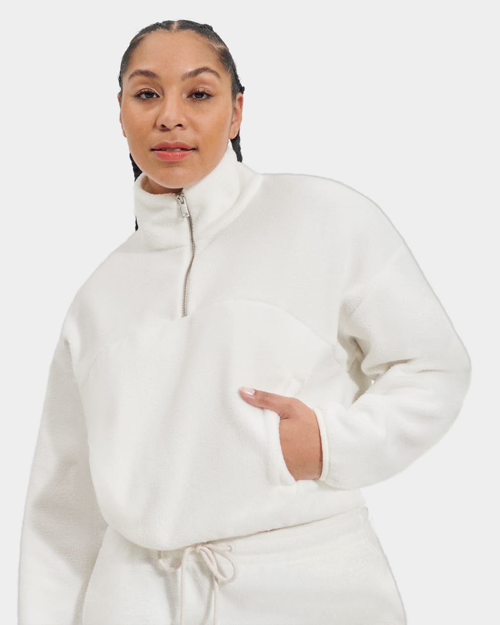 Cassady Micro UGGfluff Halfzip Sweater