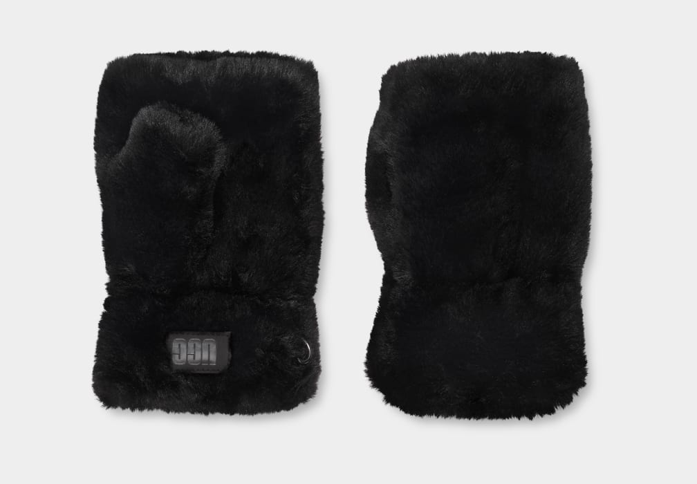Faux Fur Fingerless Glove