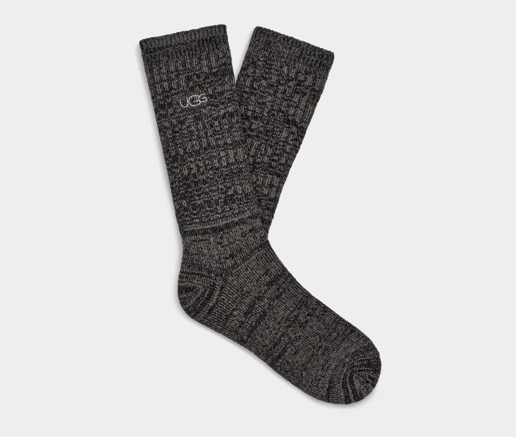 Trey Rib Knit Crew Sock